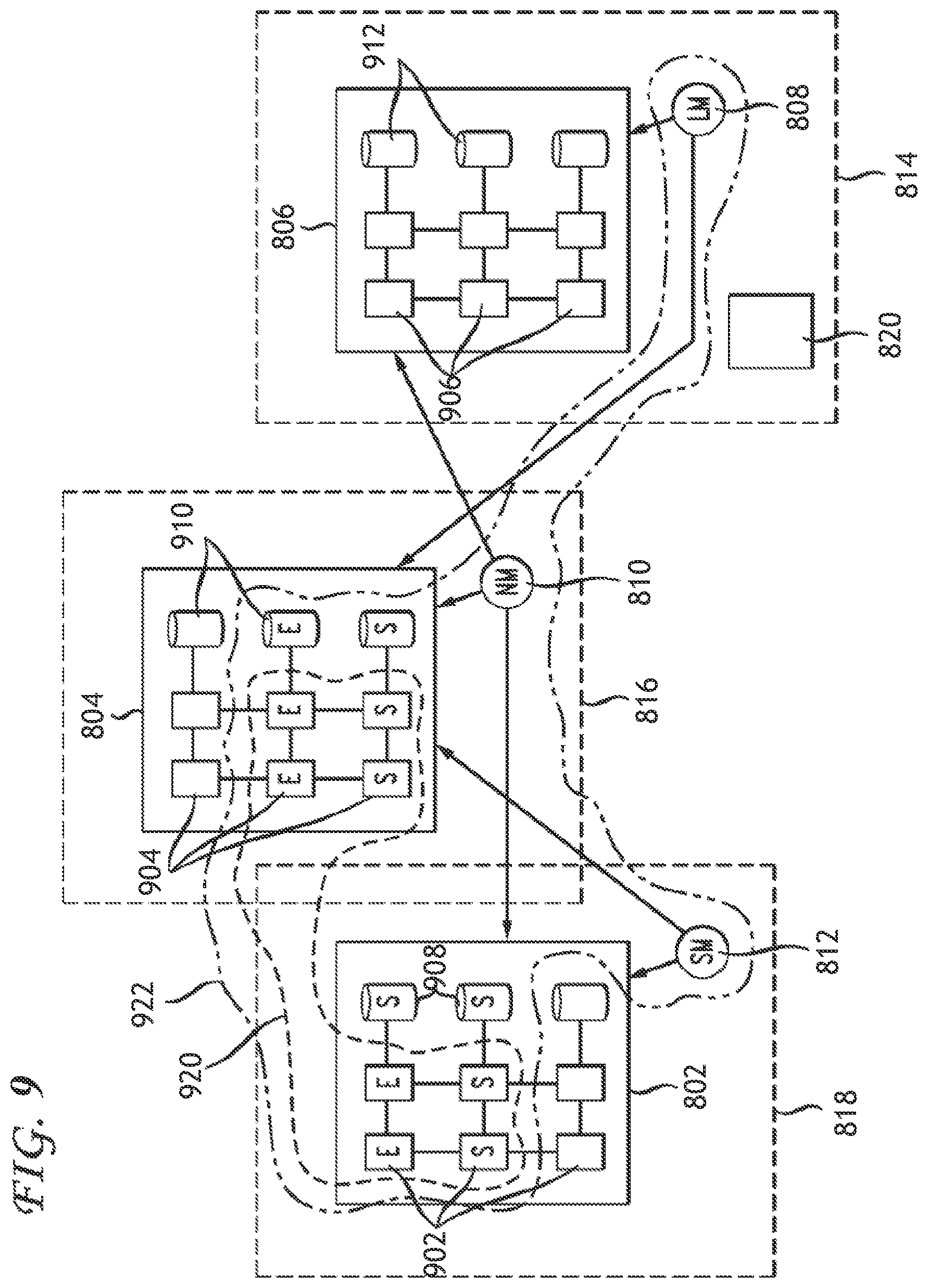 Patent US12120040 Figure 8 – On-demand compute environment