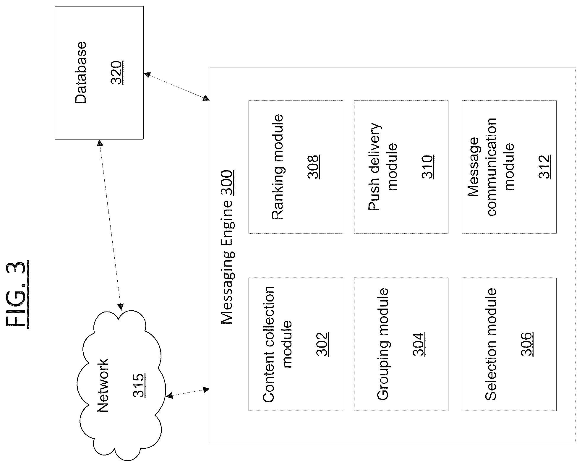 Patent US12120076 Figure 3 – Computerized system and method for automatically determining and providing digital content within an electronic communication system