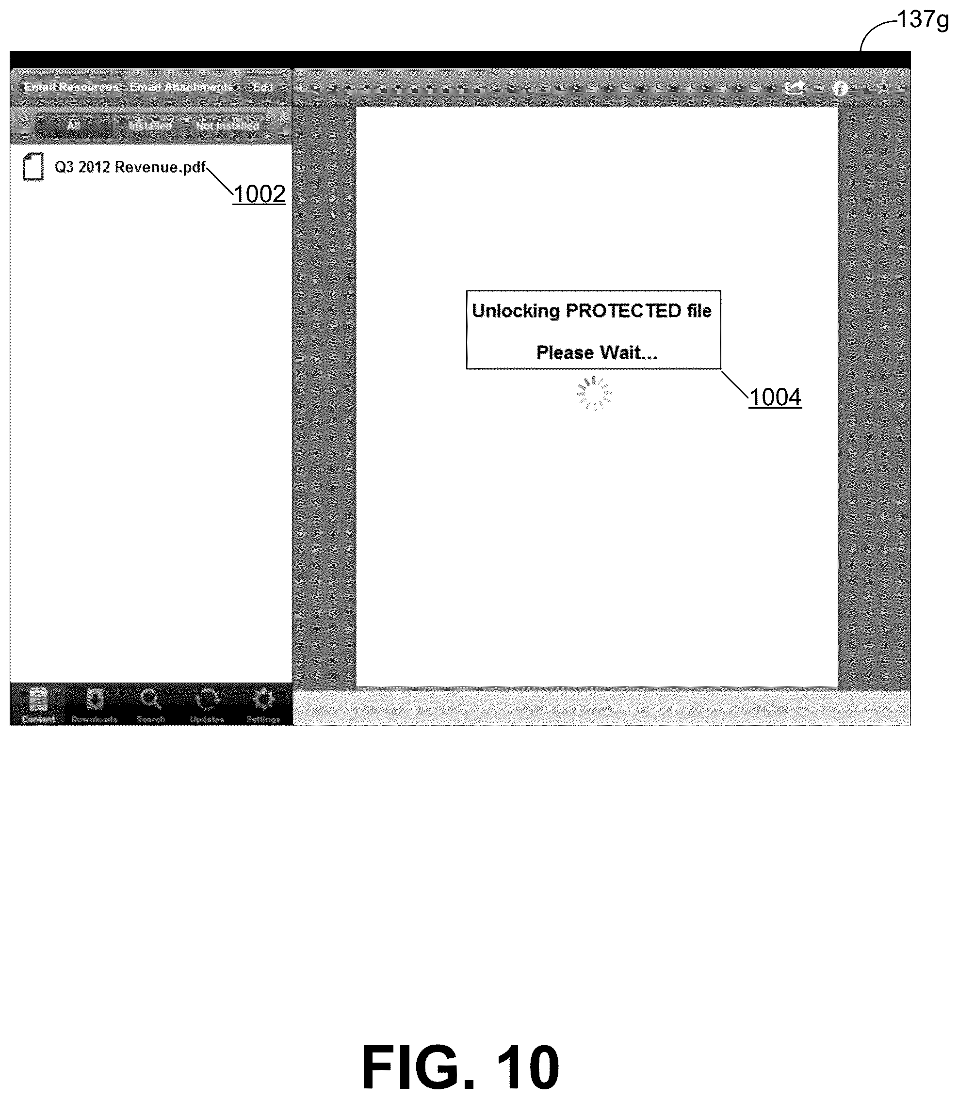 Patent US12120077 Figure 10 – Systems and methods for controlling email access