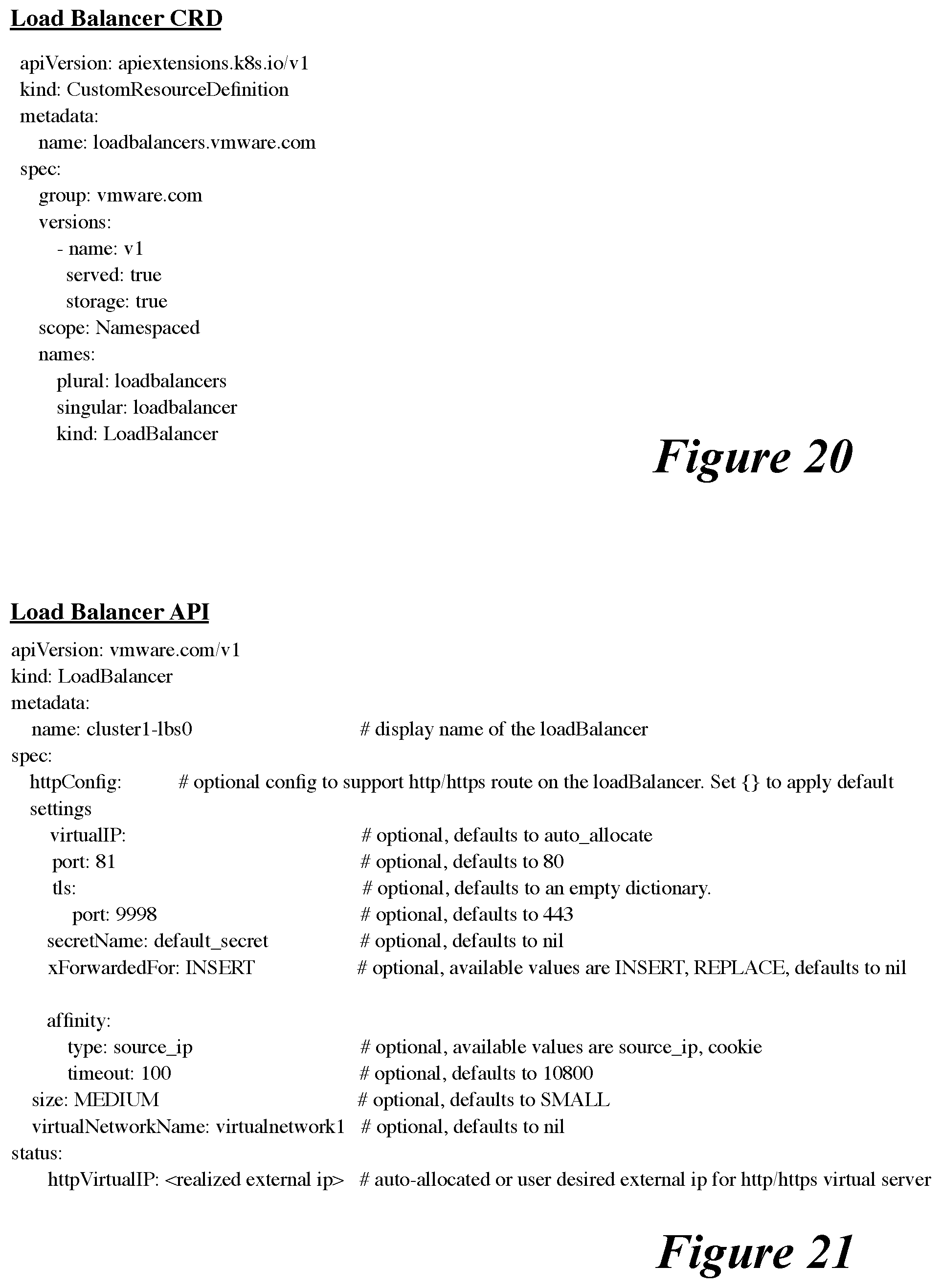 Patent US12120088 Figure 20 – Defining services for virtual interfaces of workloads