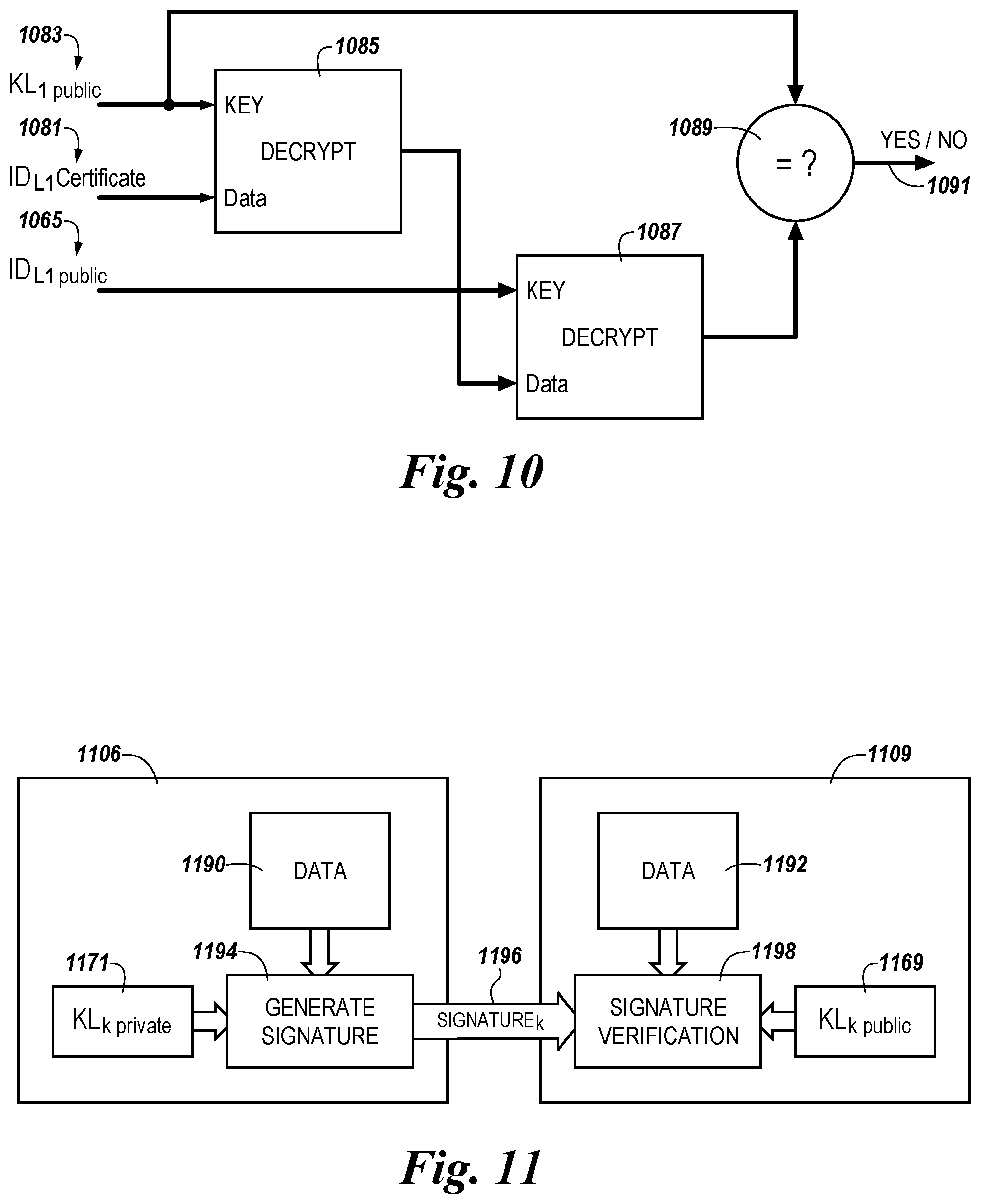 Patent US12120100 Figure 11 – Secure communication between an intermediary device and a network
