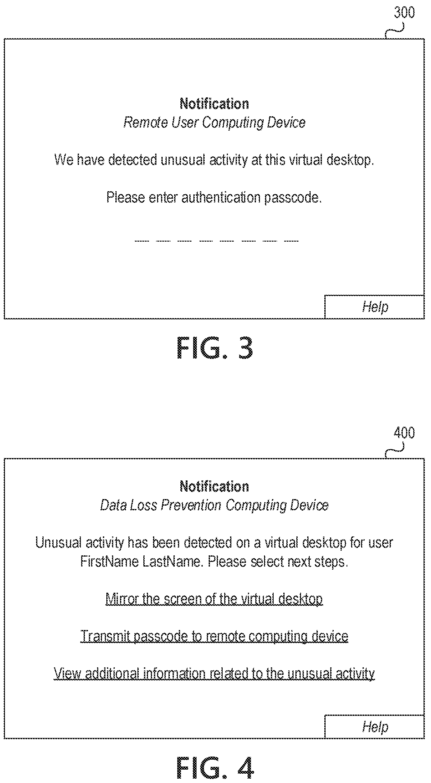 Patent US12120143 Figure 8 – Monitoring and preventing remote user automated cyber attacks