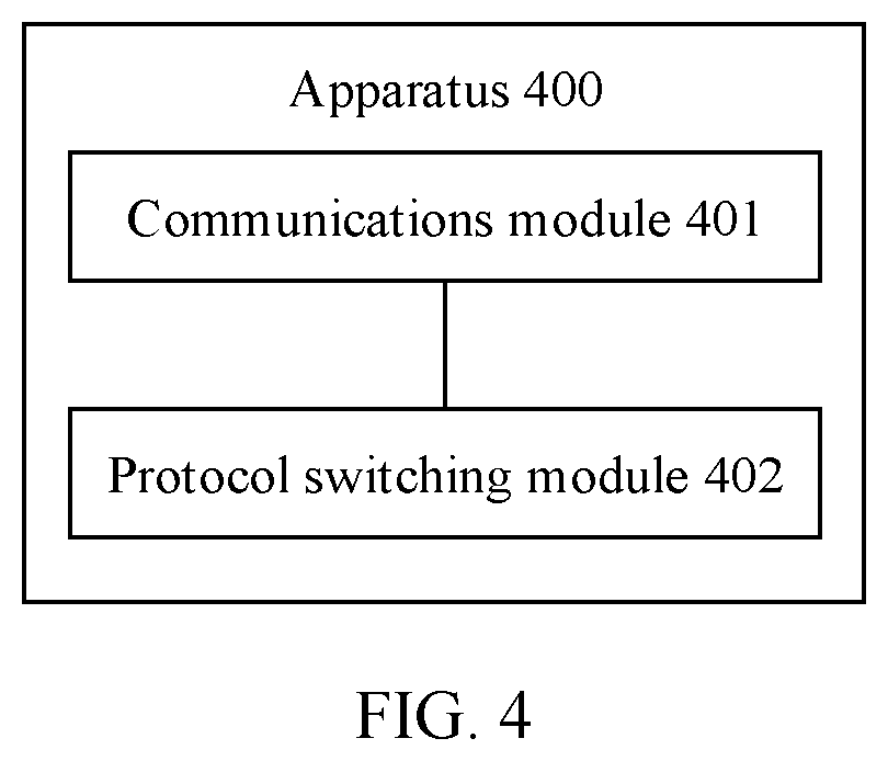 Patent US12120162 Figure 6 – Communication protocol switching method, apparatus, and system