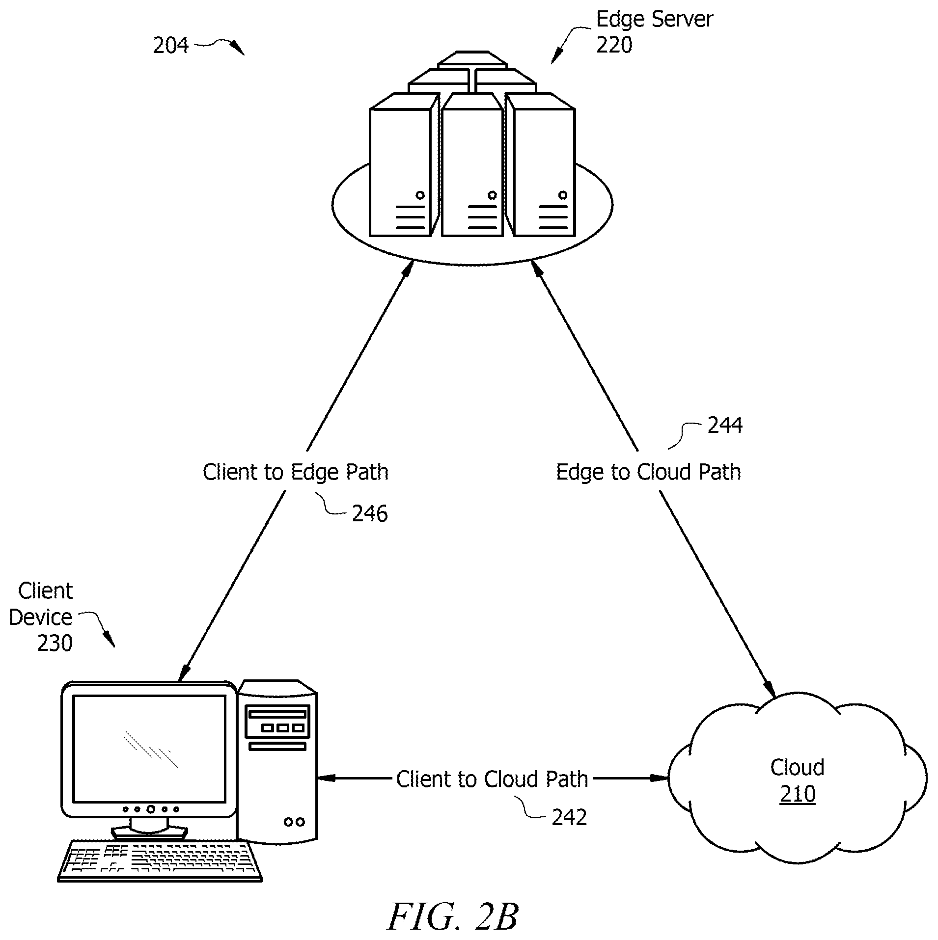 Patent US12120186 Figure 3 – In path edge relay insertion