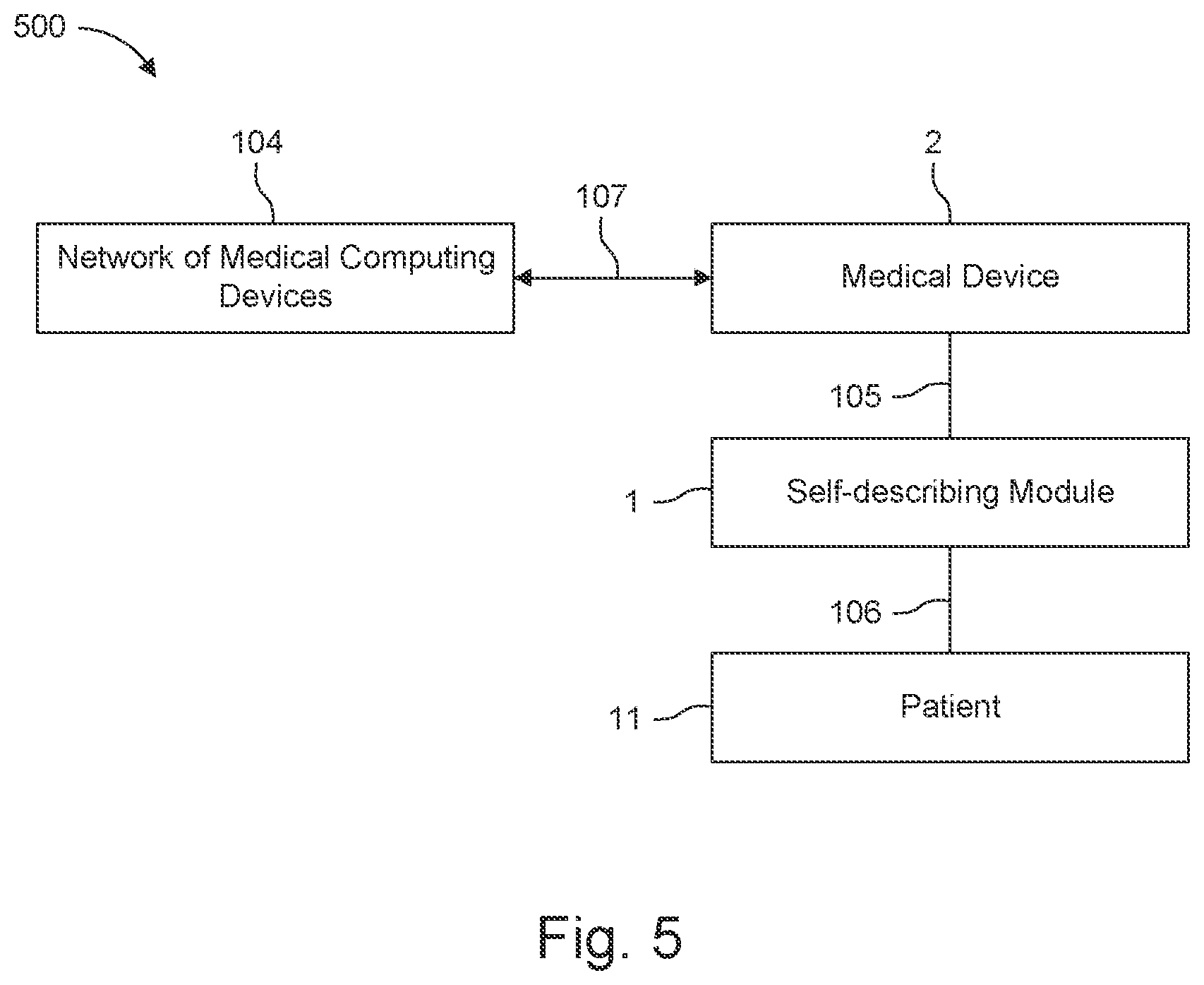 Patent US12120196 Figure 5 – Self-describing protocol translation device