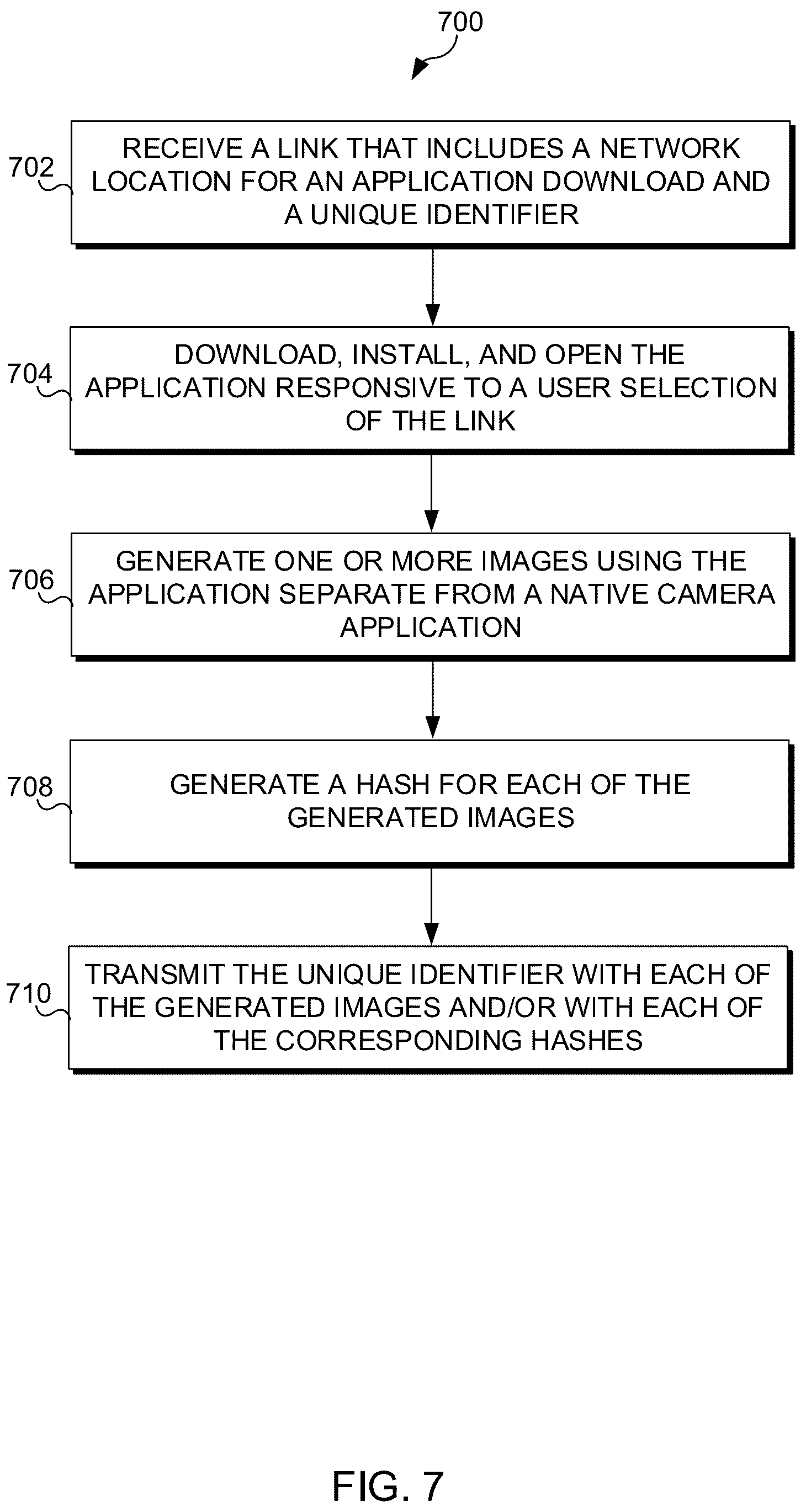 Patent US12120255 Figure 6 – Methods for requesting and authenticating photographic image data