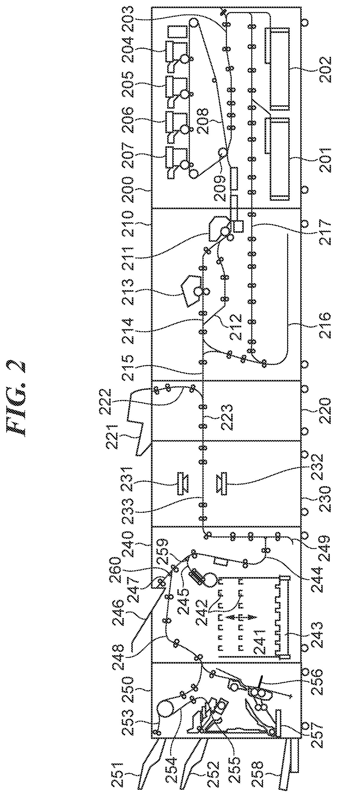 Patent US12120275 Figure 2 – Image forming system having function of inspecting sheet, method of controlling same, and storage medium