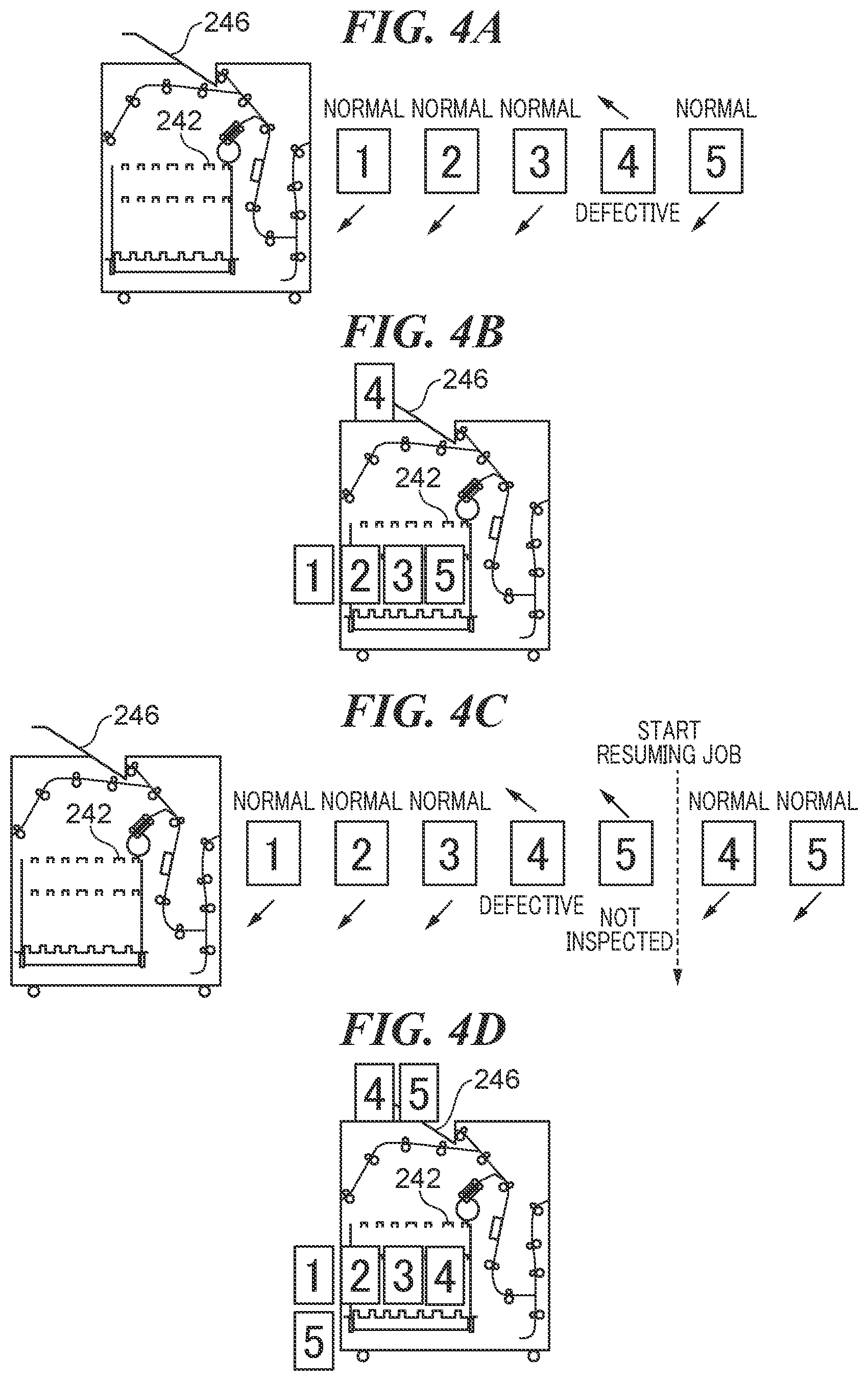 Patent US12120275 Figure 4 – Image forming system having function of inspecting sheet, method of controlling same, and storage medium