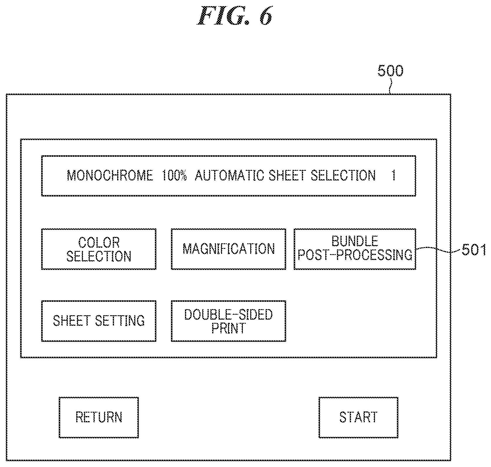 Patent US12120275 Figure 6 – Image forming system having function of inspecting sheet, method of controlling same, and storage medium