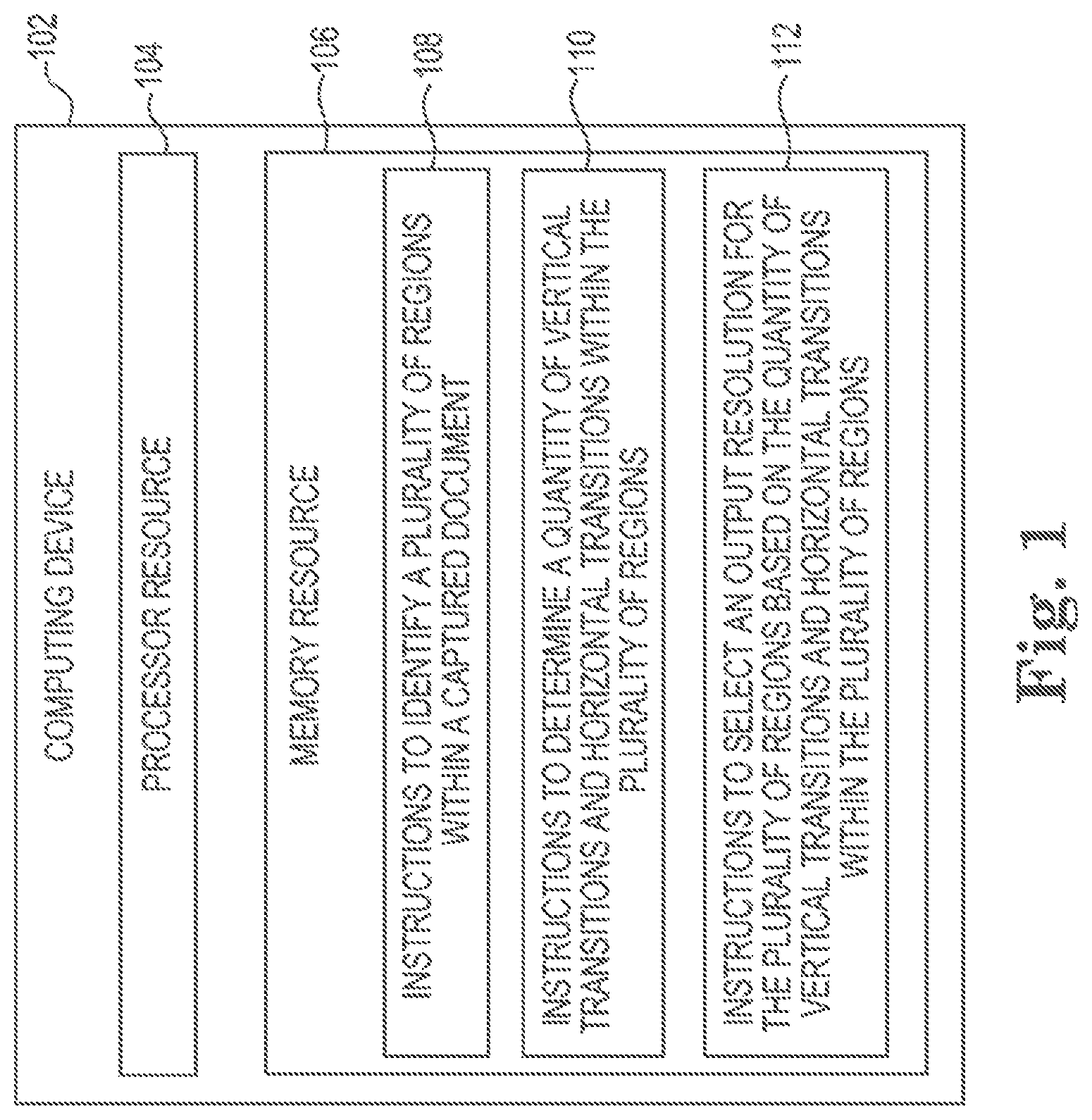 Patent US12120279 — Output resolution selections — Figure 1