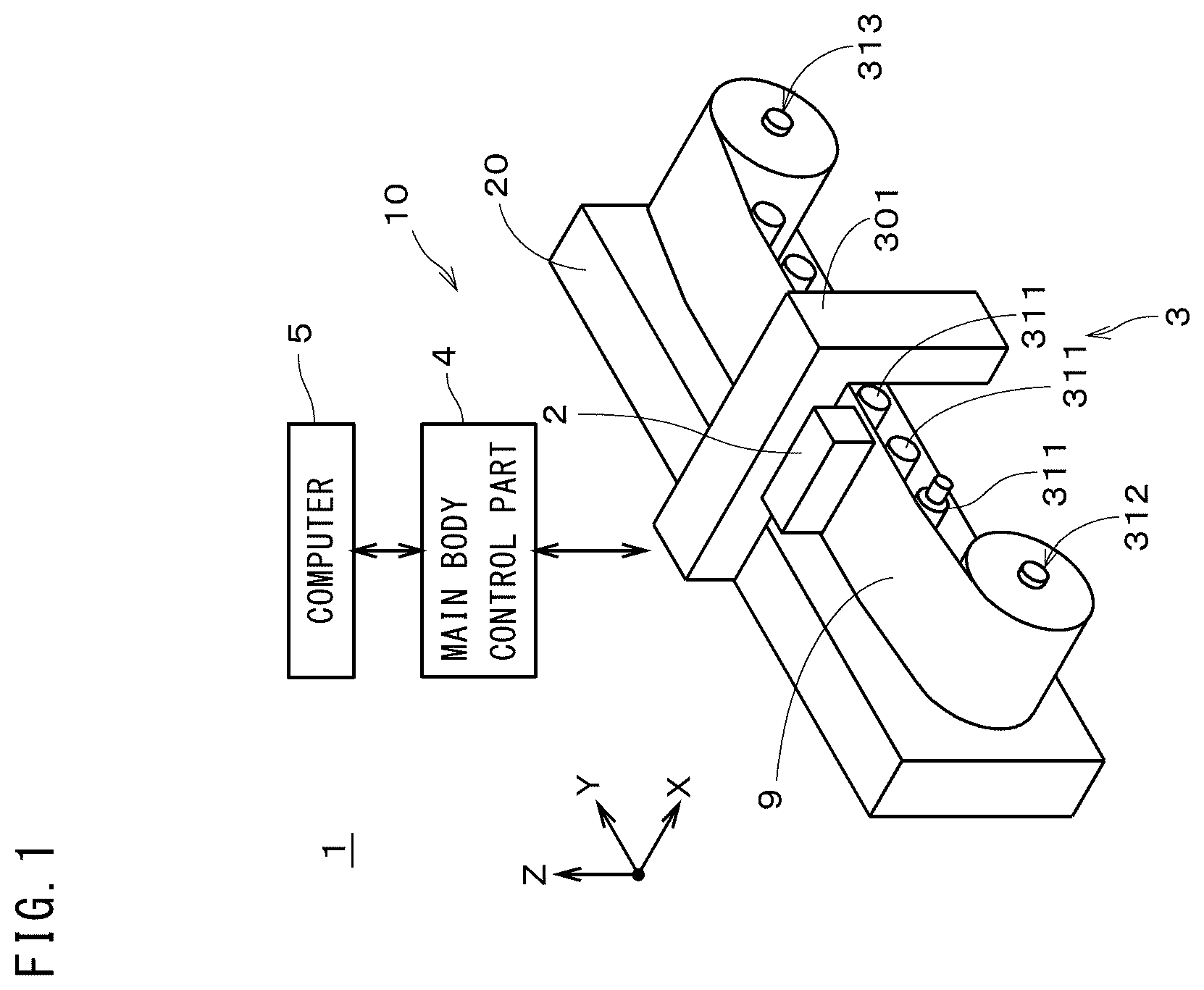 Patent US12120283 Figure 1 – Threshold matrix generation method, image data generation method, storage medium storing program, threshold matrix, and image data generation apparatus