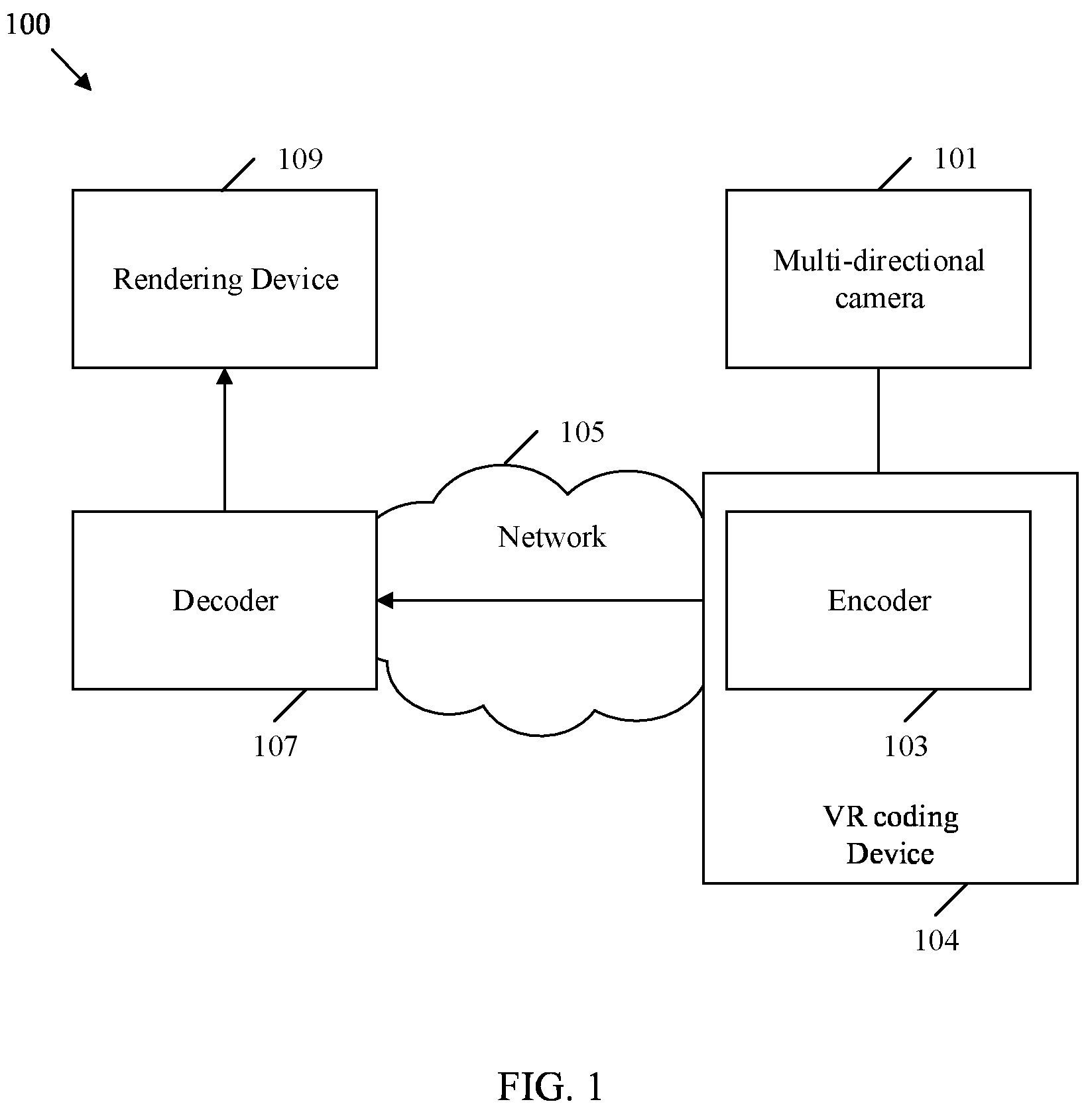 Patent US12120285 Figure 1 – Signaling a cancel flag in a video bitstream