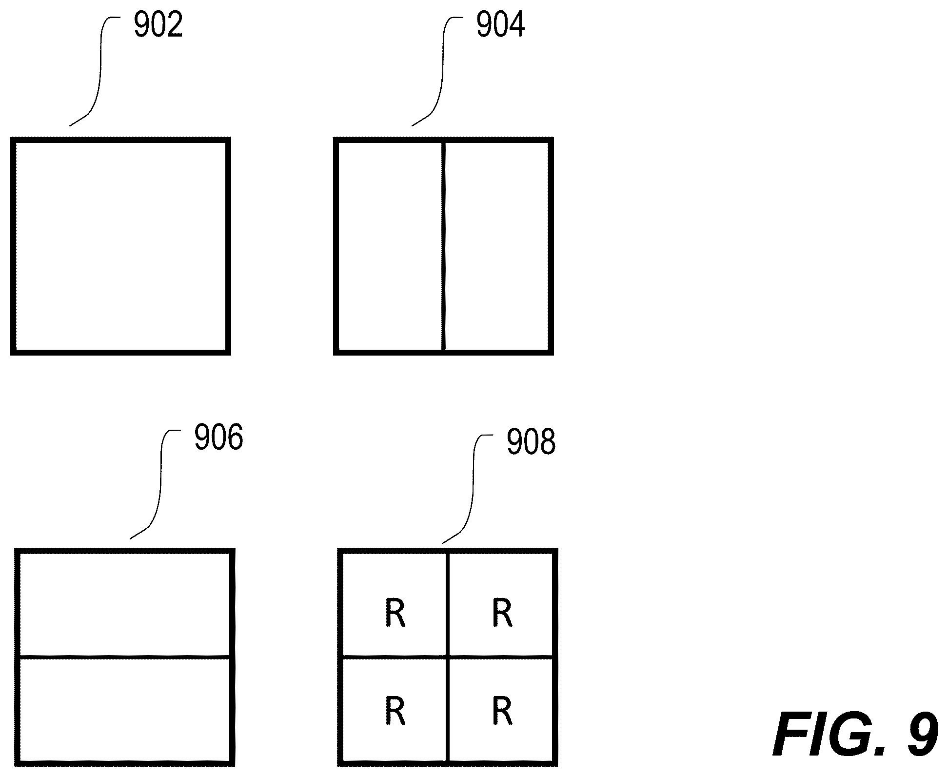 Patent US12120290 Figure 9 – Method and apparatus for intra block copy mode coding with search range switching