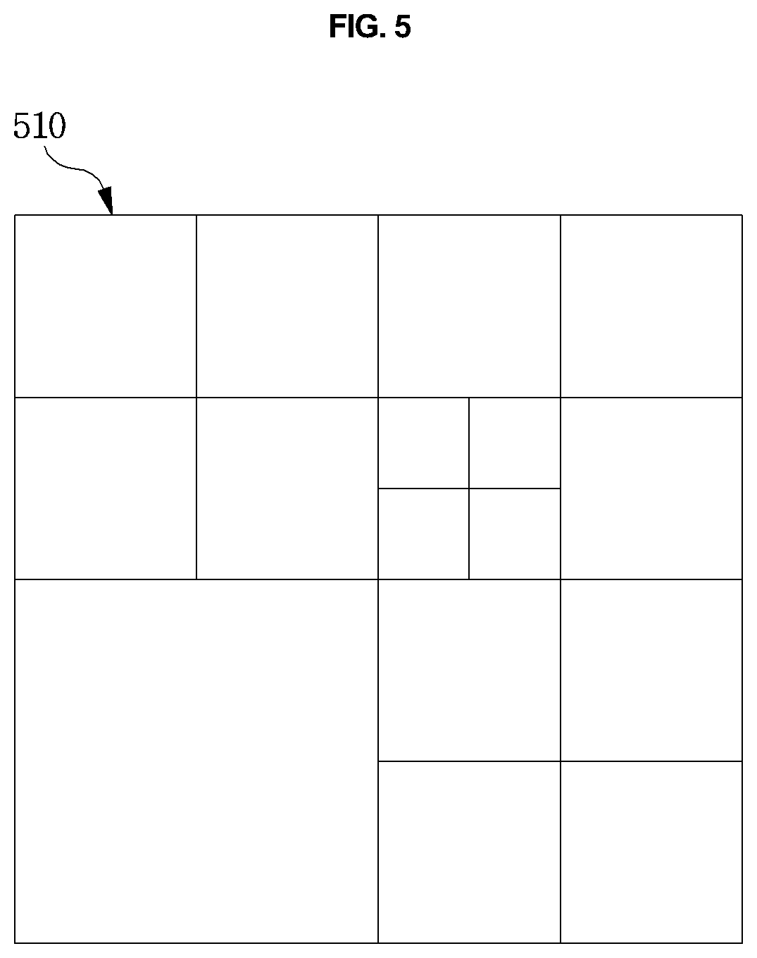 Patent US12120292 Figure 5 – Method and device for encoding/decoding image by using geometrically changed image