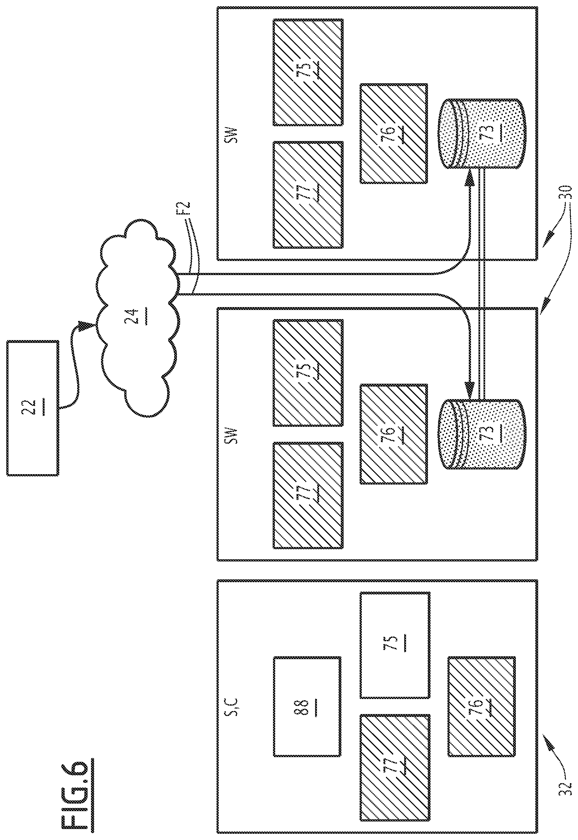 Patent US12120361 Figure 6 – Multimedia server intended to be installed on board an aircraft, electronic entertainment system comprising such a server, method for configuring software of such a server and associated computer program