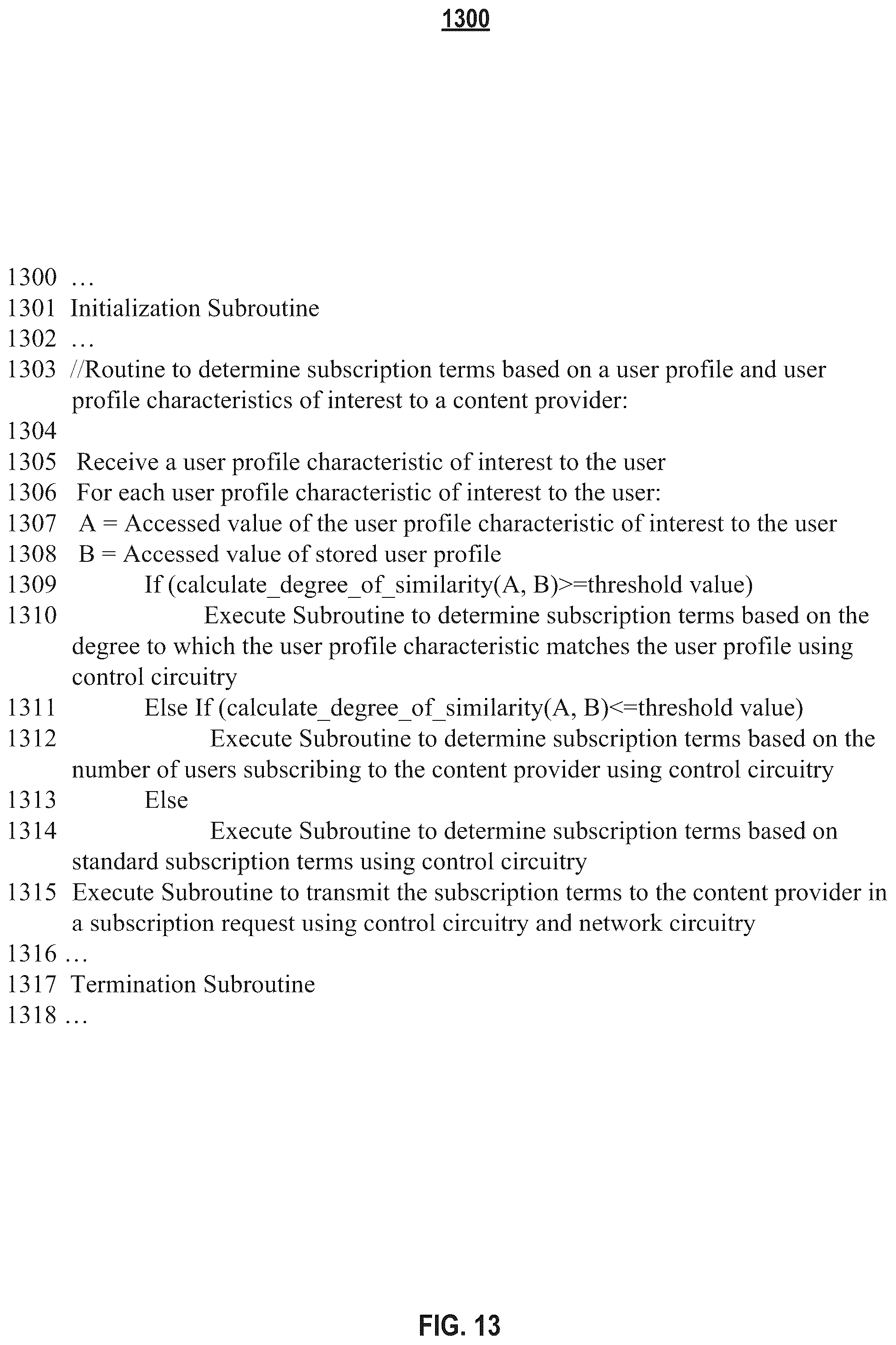 Patent US12120370 Figure 11 – Methods and systems for managing media subscriptions