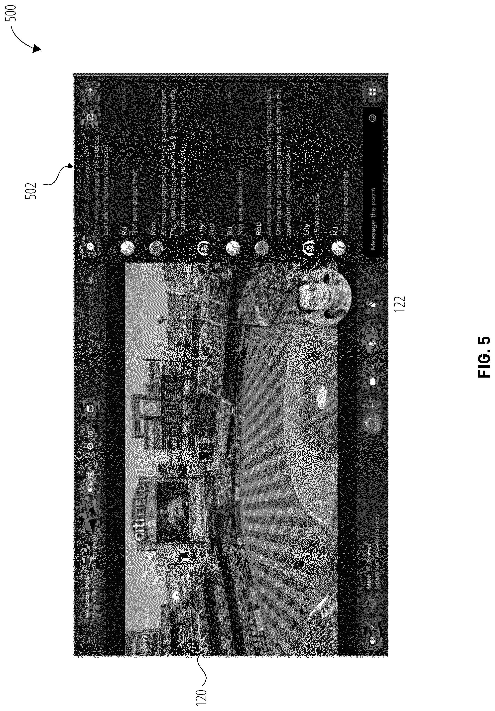 Patent US12120371 Figure 5 – Video streaming authorization