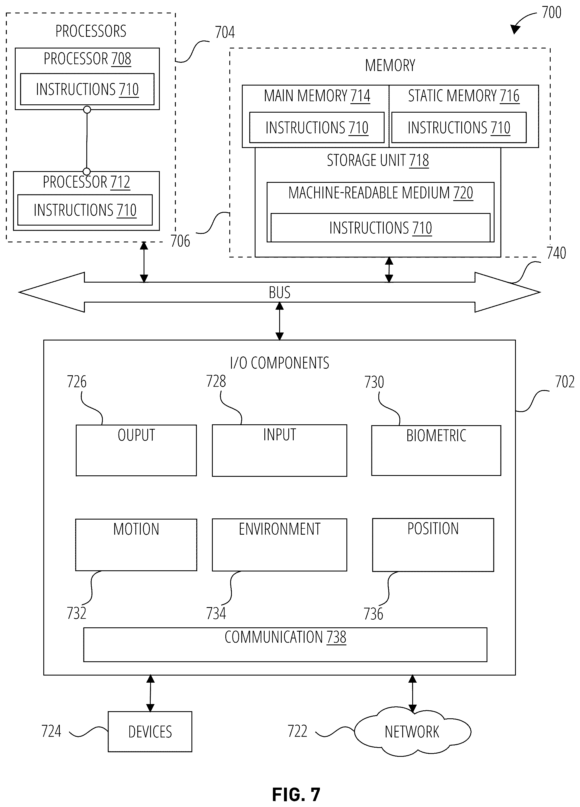 Patent US12120371 Figure 7 – Video streaming authorization