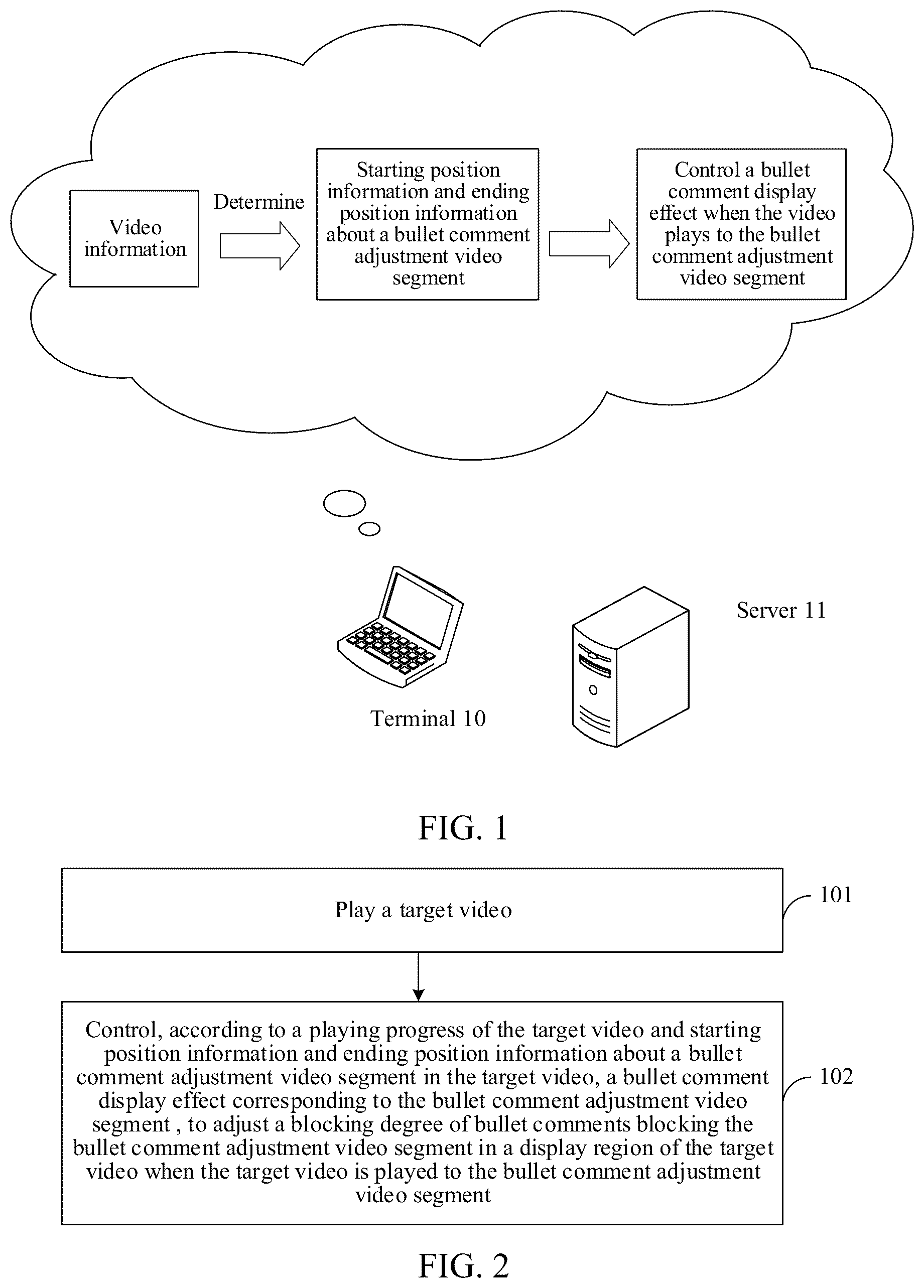 Patent US12120377 — Video playing method and apparatus, electronic device, and storage medium — Figure 1