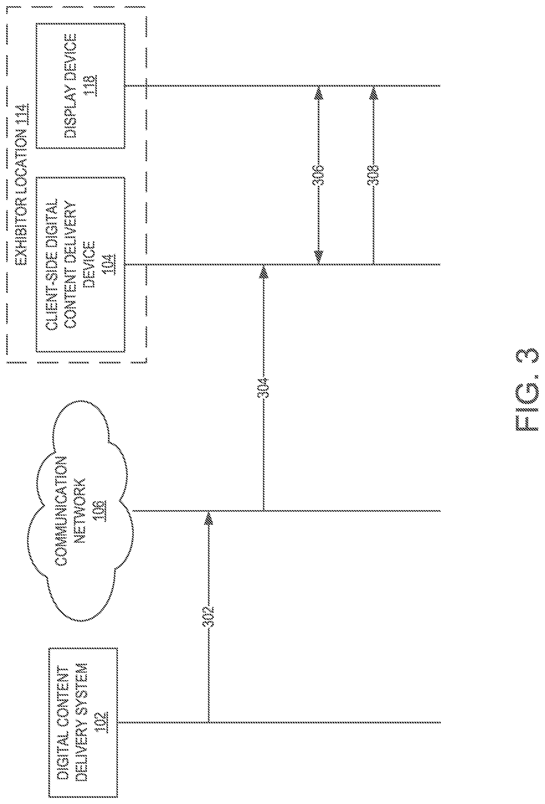 Patent US12120383 Figure 3 – Distributing digital cinema package (DCP) over internet