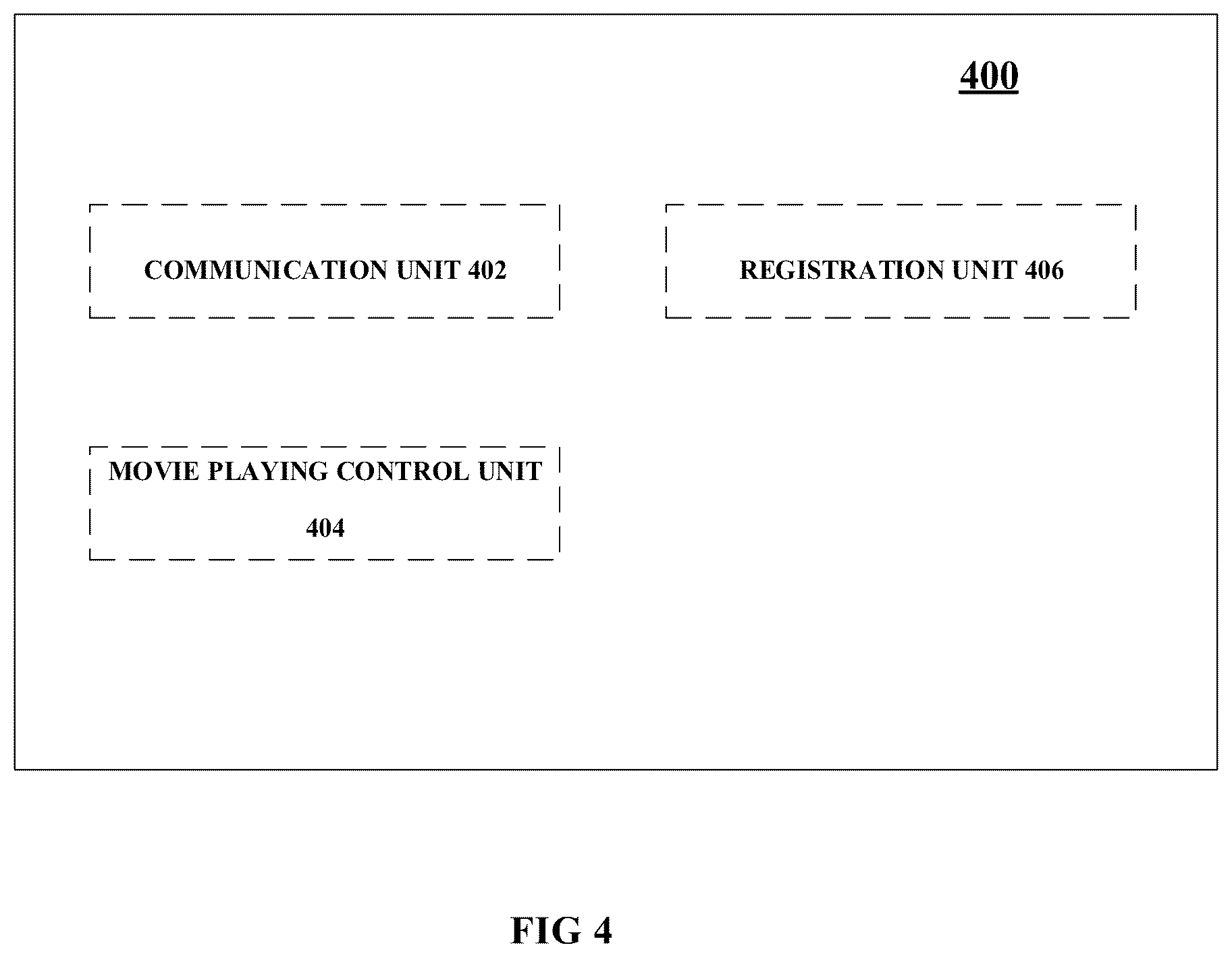Patent US12120392 Figure 4 – Method, apparatus and system for realizing dynamic scheduling for a cinema and controlling playing of a movie