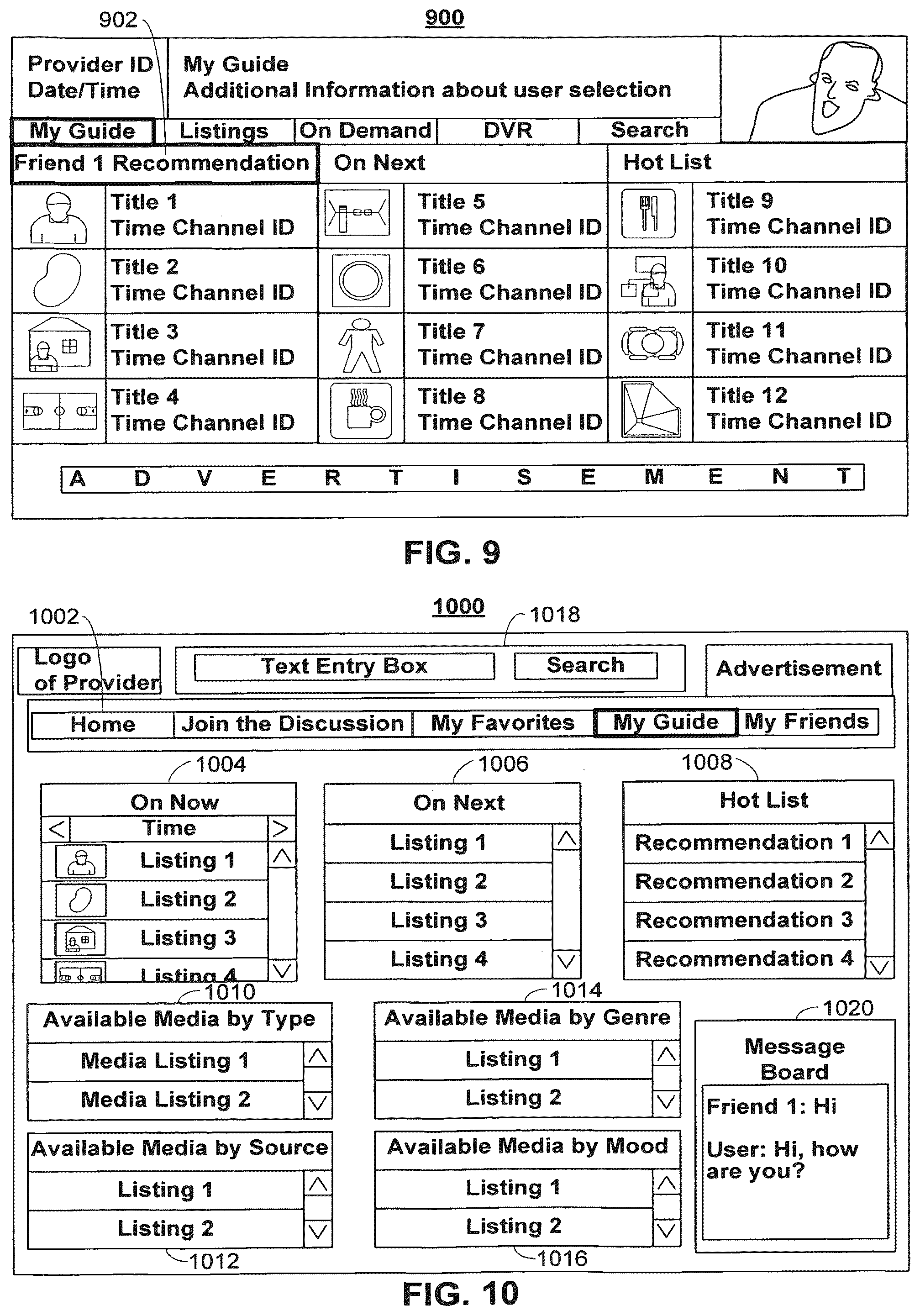 Patent US12120394 Figure 5 – Maintaining a user profile based on dynamic data