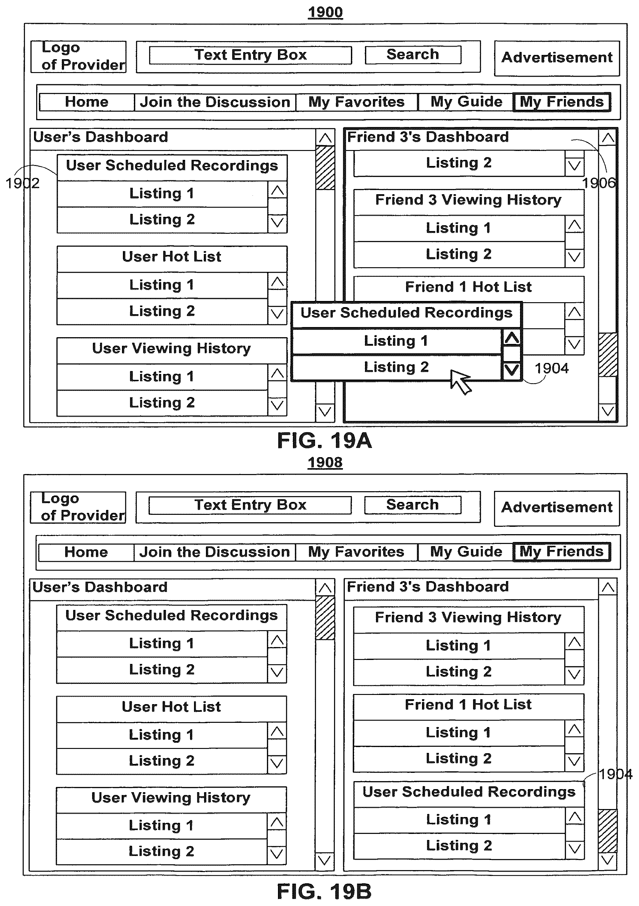 Patent US12120394 Figure 10 – Maintaining a user profile based on dynamic data