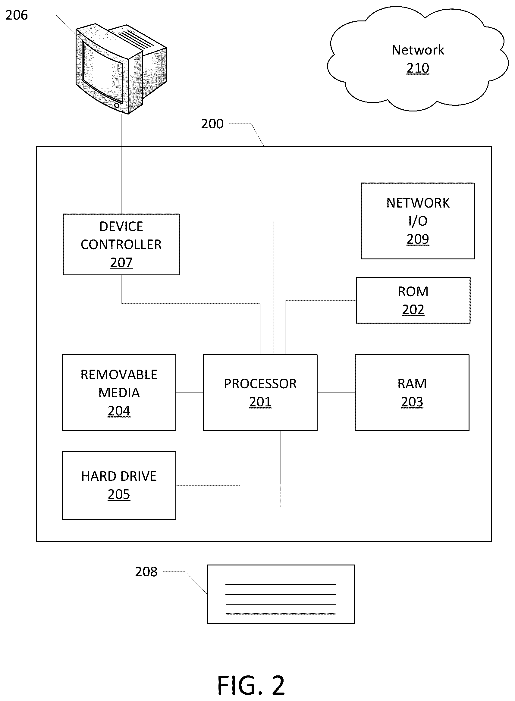 Patent US12120402 Figure 2 – Secondary media insertion systems, methods, and apparatuses