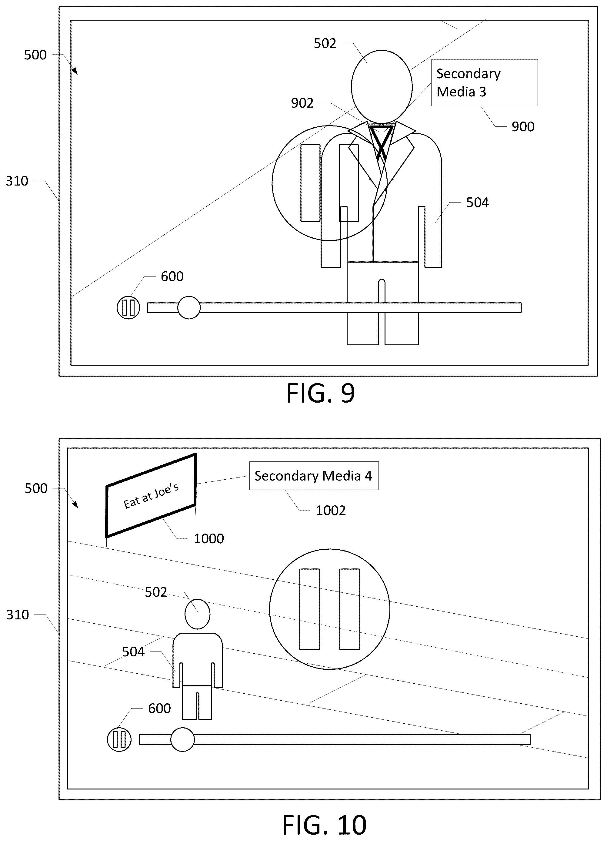 Patent US12120402 Figure 7 – Secondary media insertion systems, methods, and apparatuses