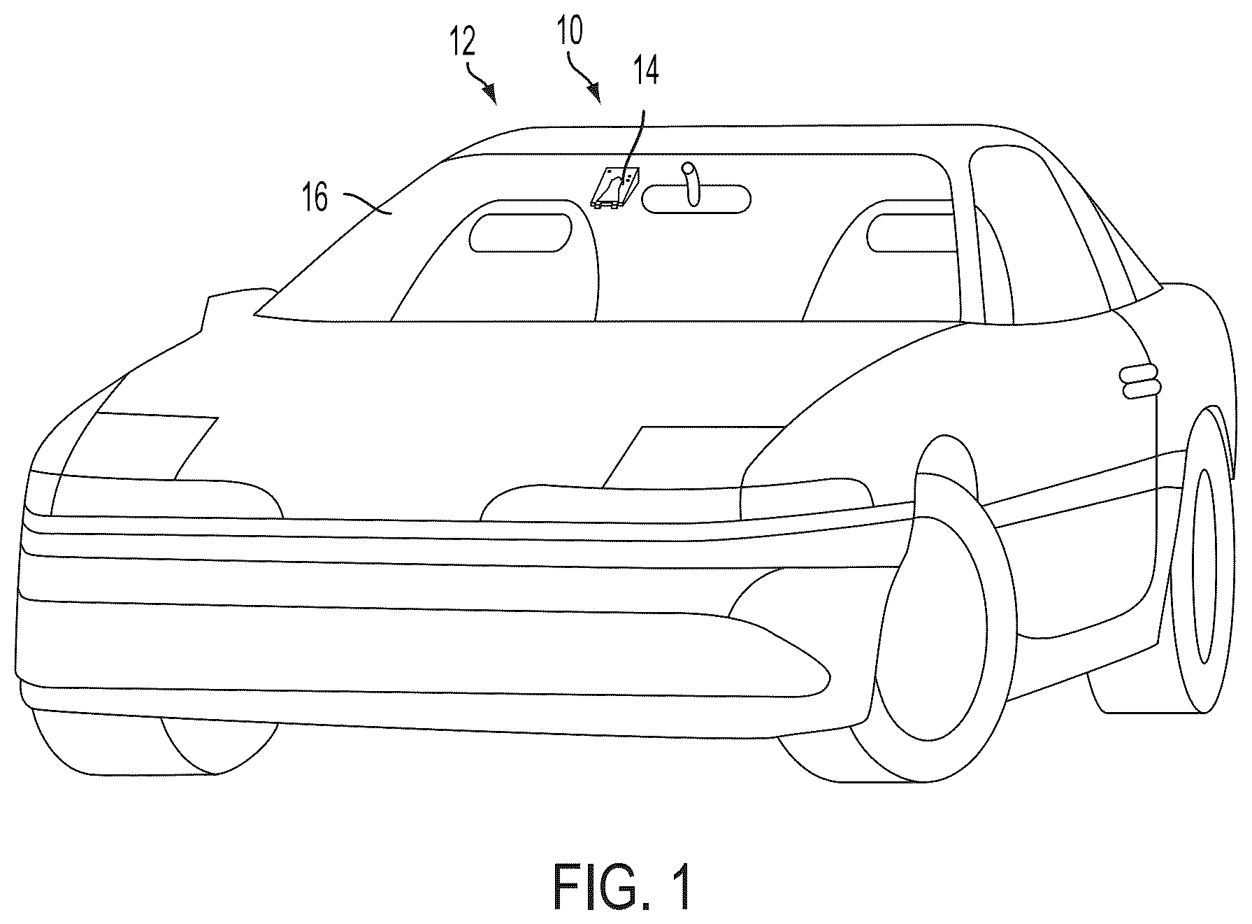 Patent US12120408 Figure 1 – Vehicular forward camera module with cooling fan and air duct