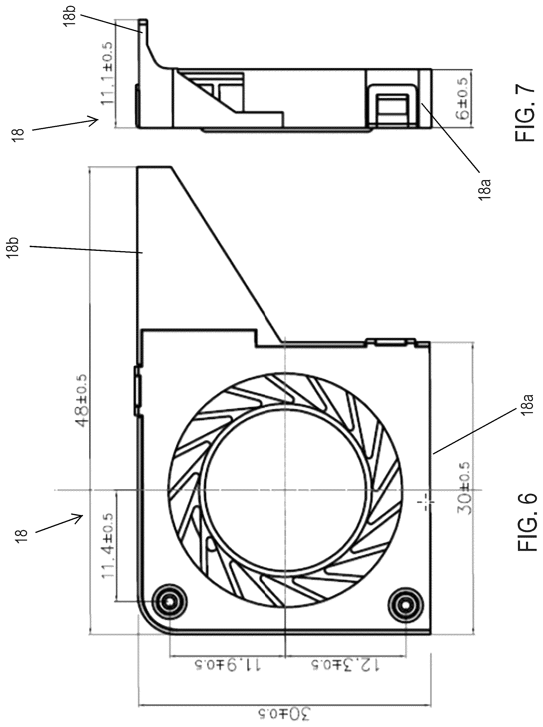 Patent US12120408 Figure 4 – Vehicular forward camera module with cooling fan and air duct