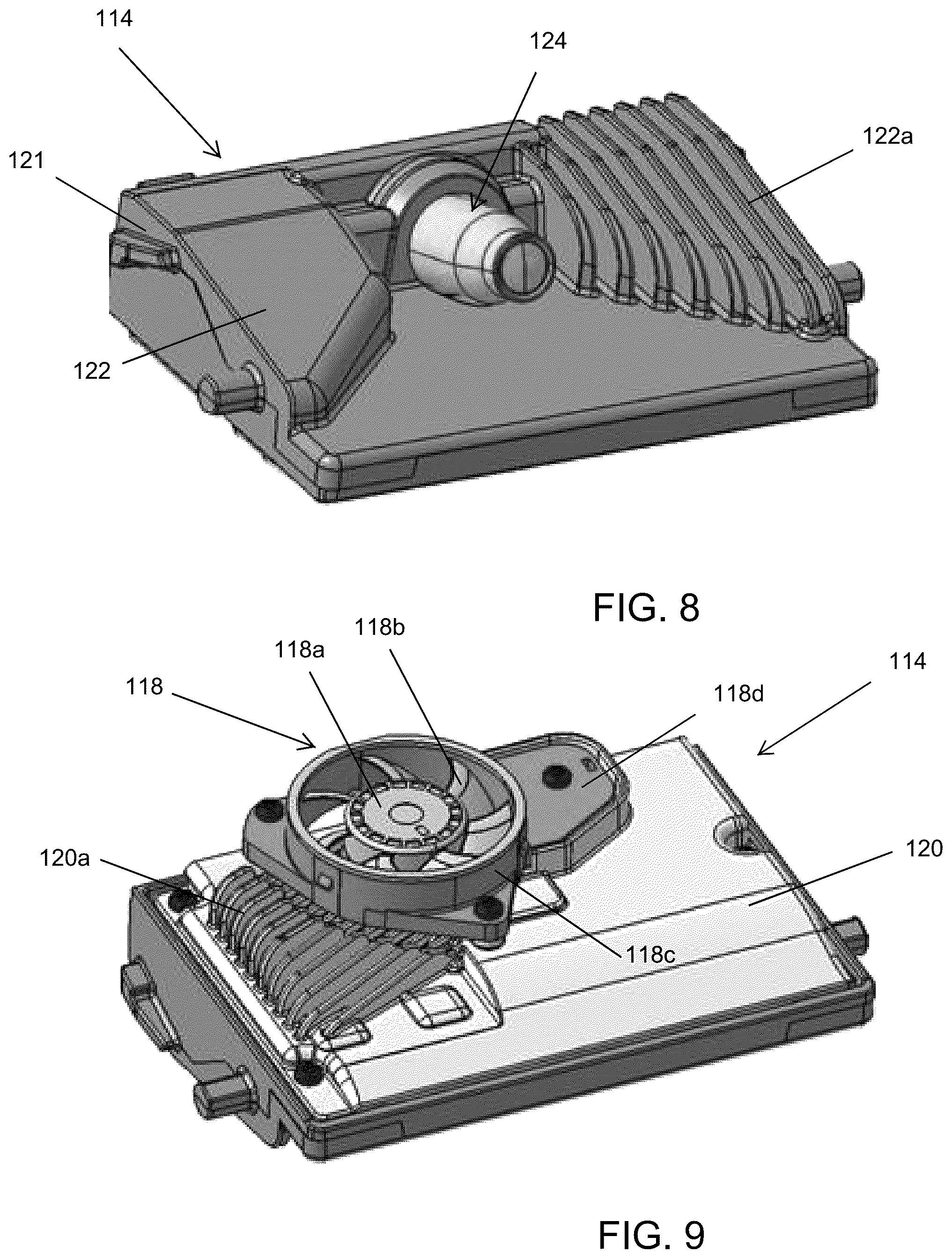 Patent US12120408 Figure 5 – Vehicular forward camera module with cooling fan and air duct