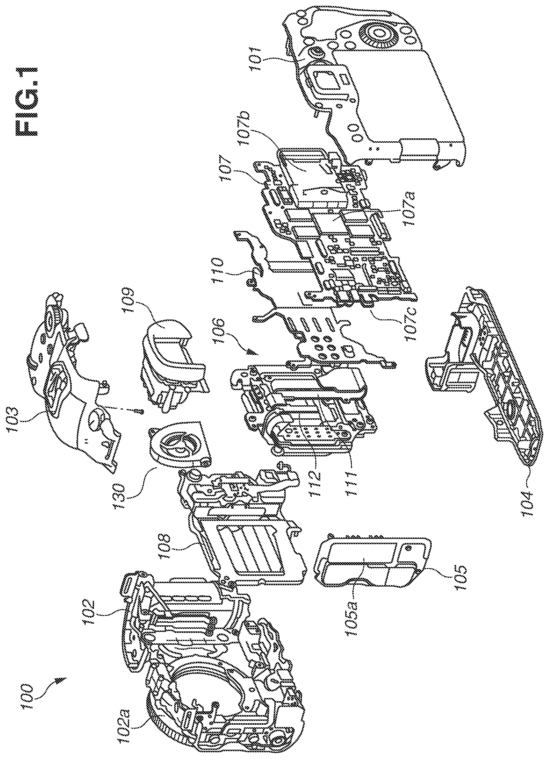 Patent US12120409 Figure 1 – Image capturing apparatus having a fan and foreign substance remover