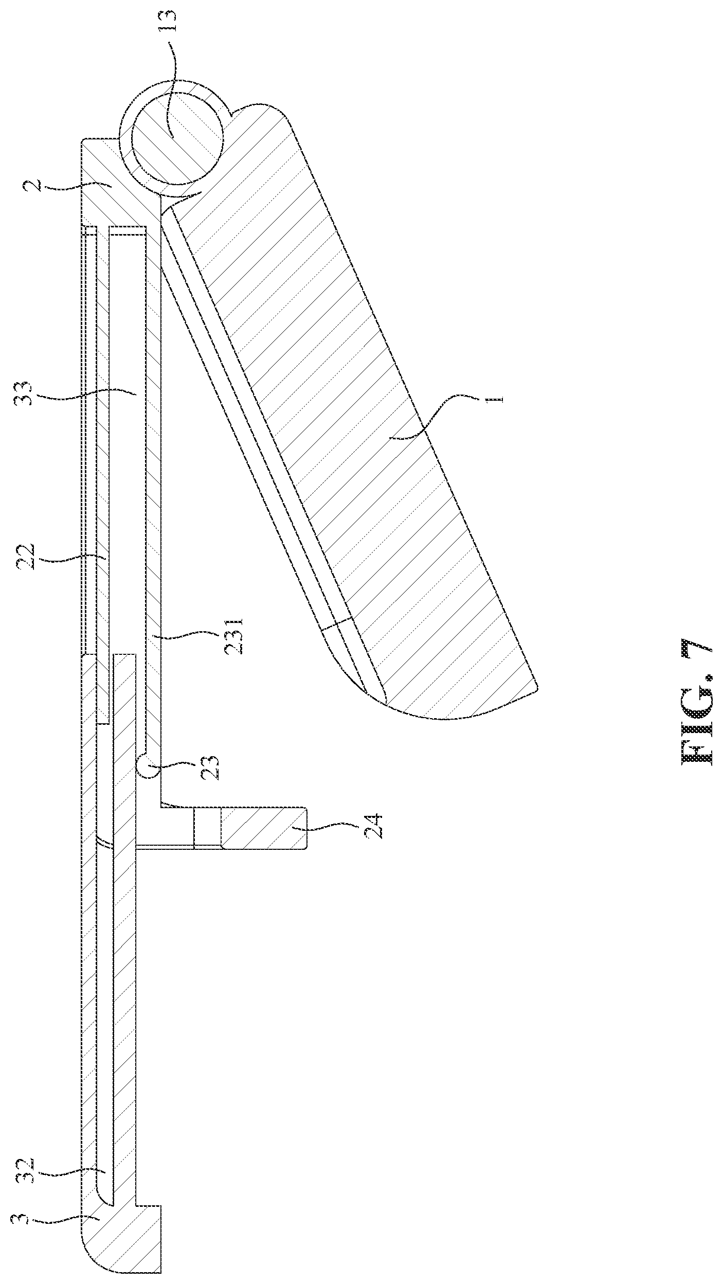 Patent US12120411 Figure 7 – Mount for webcam