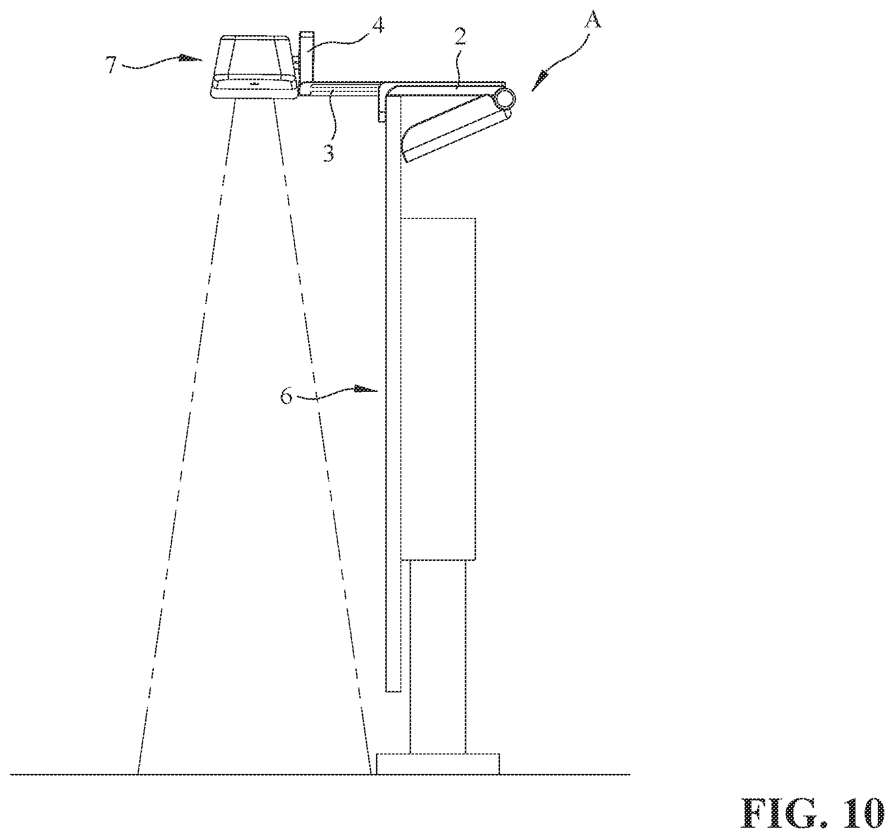 Patent US12120411 Figure 10 – Mount for webcam
