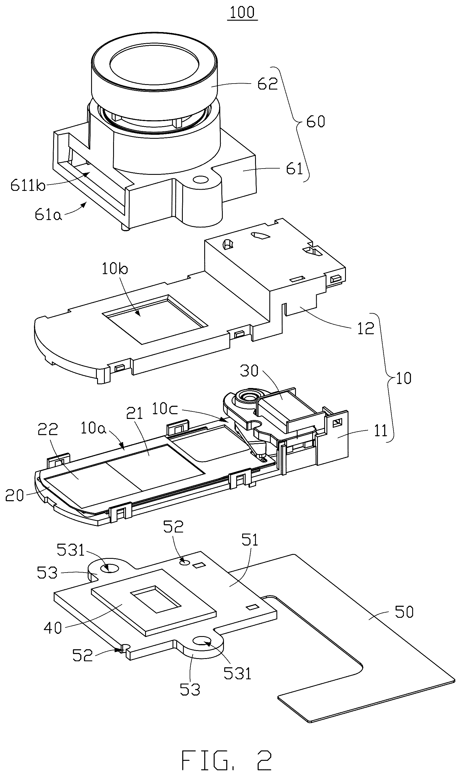 Patent US12120412 Figure 2 – Imaging device with switchable filters and electronic device having the imaging device