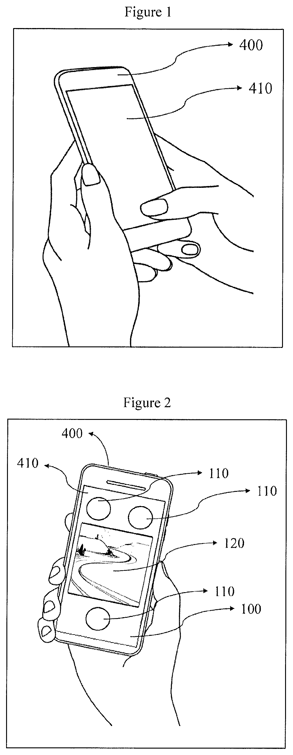 Patent US12120417 Figure 1 – Multi-selection shutter camera app that selectively sends images to different artificial intelligence and innovative platforms that allow for fast sharing and informational purposes