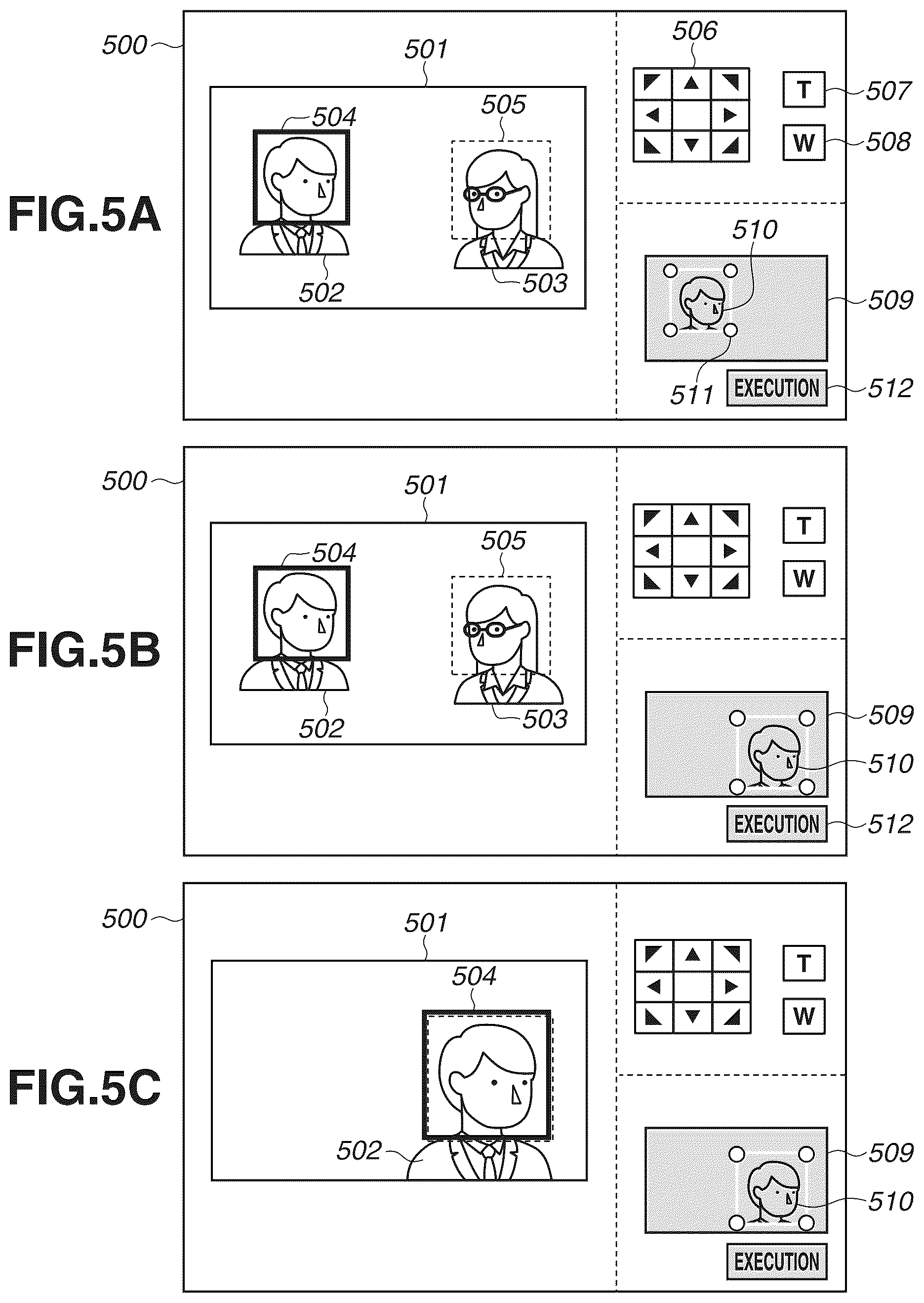 Patent US12120418 Figure 5 – Information processing apparatus for controlling an image capturing area, information processing method, and storage medium