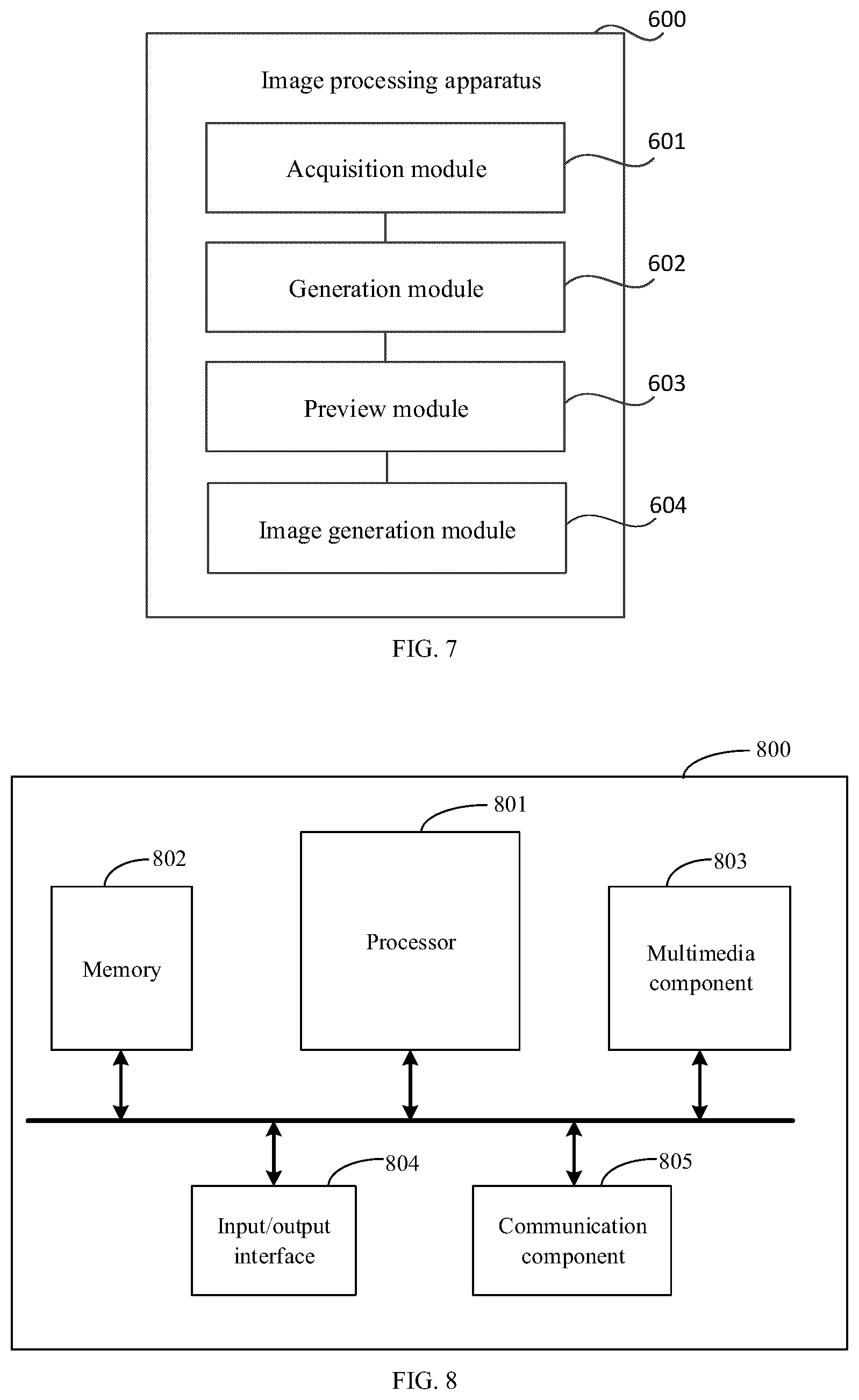 Patent US12120419 Figure 7 – Image processing method, terminal and storage medium
