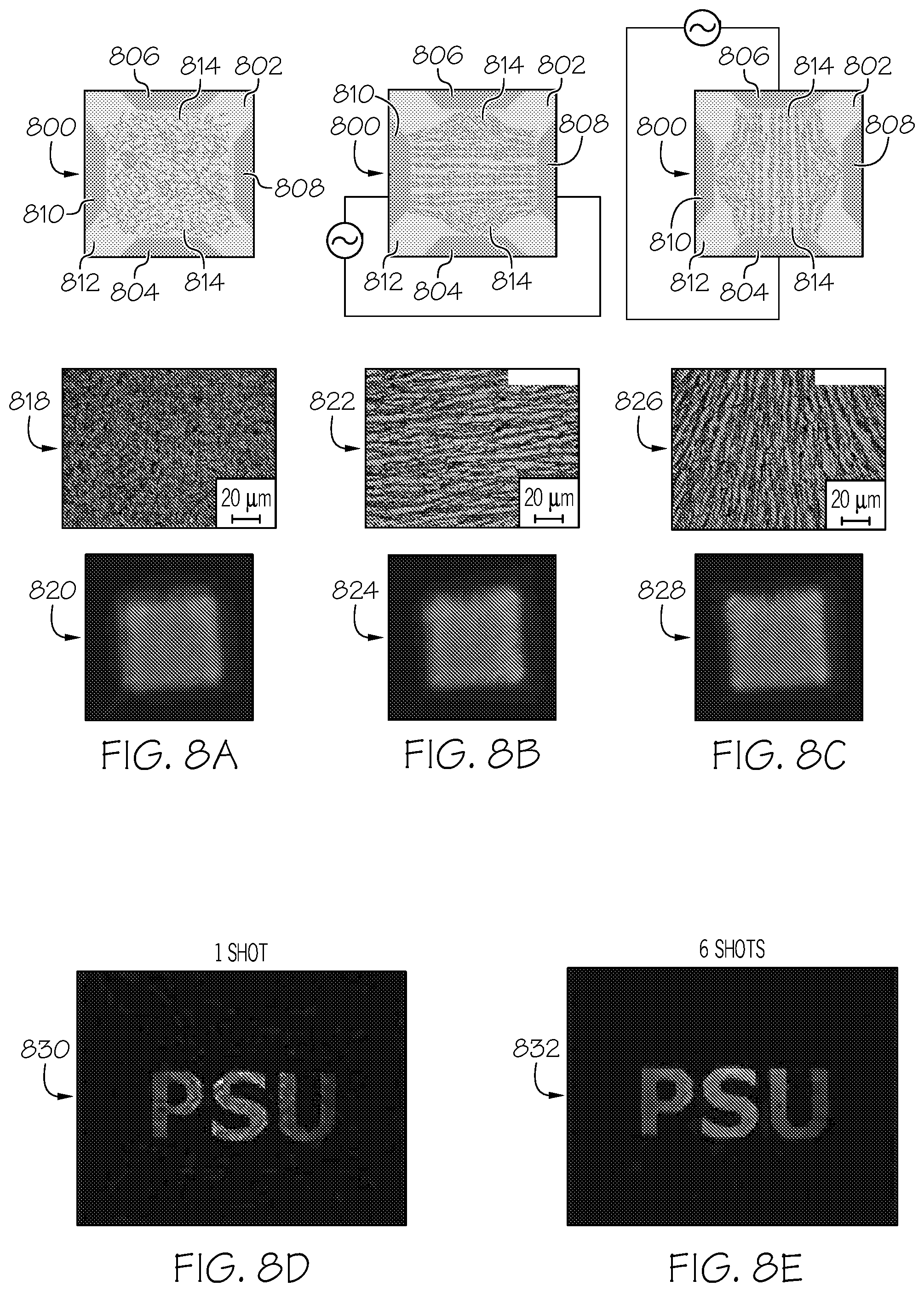 Patent US12120430 Figure 8 – Systems and methods for imaging using reconfigurable particle assemblies