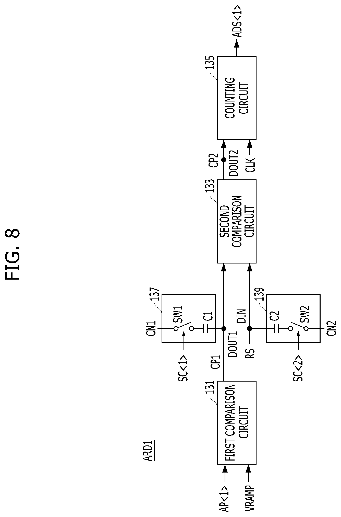 Patent US12120440 Figure 8 – Image sensor