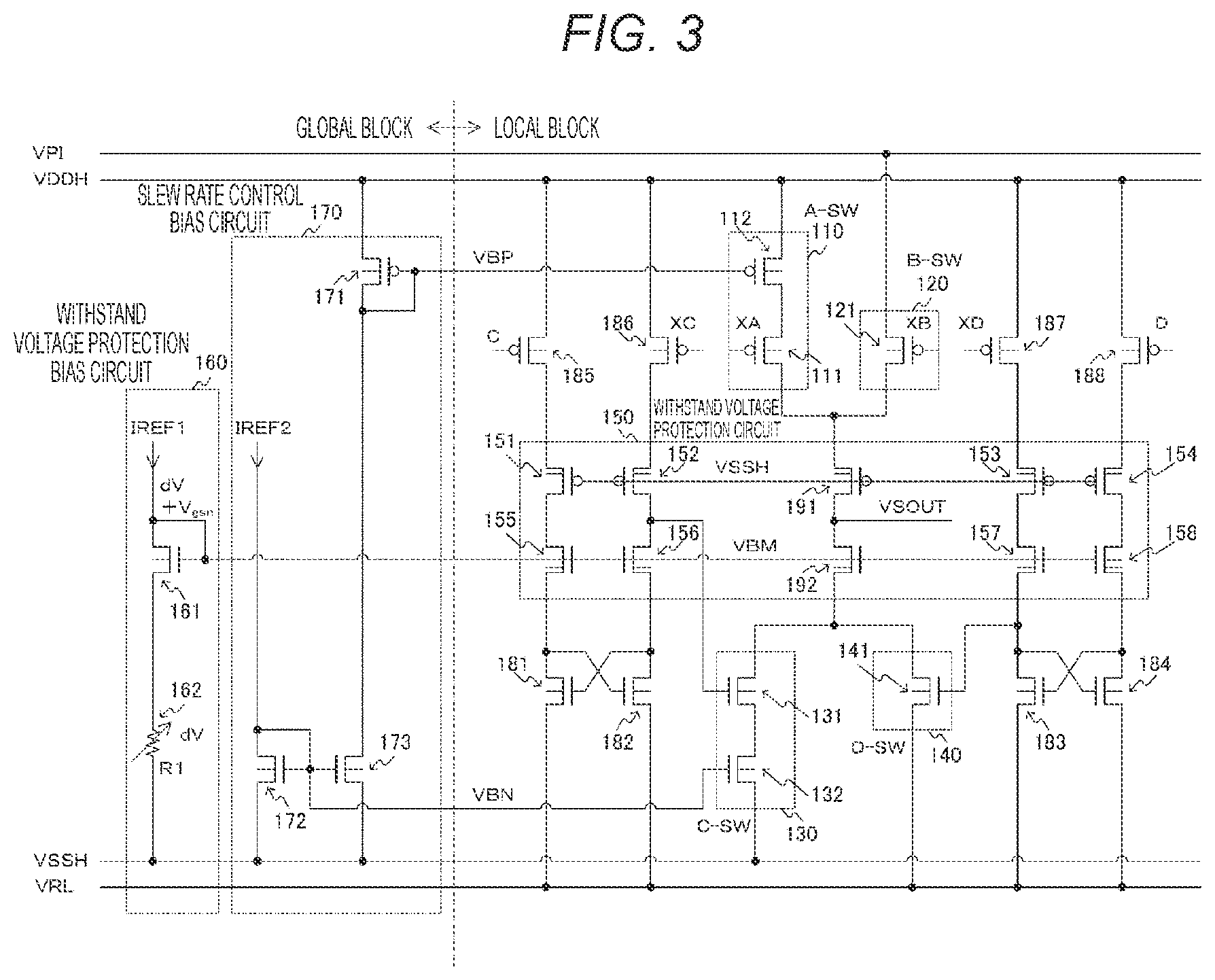 Patent US12120442 Figure 3 – Driver circuit and imaging device