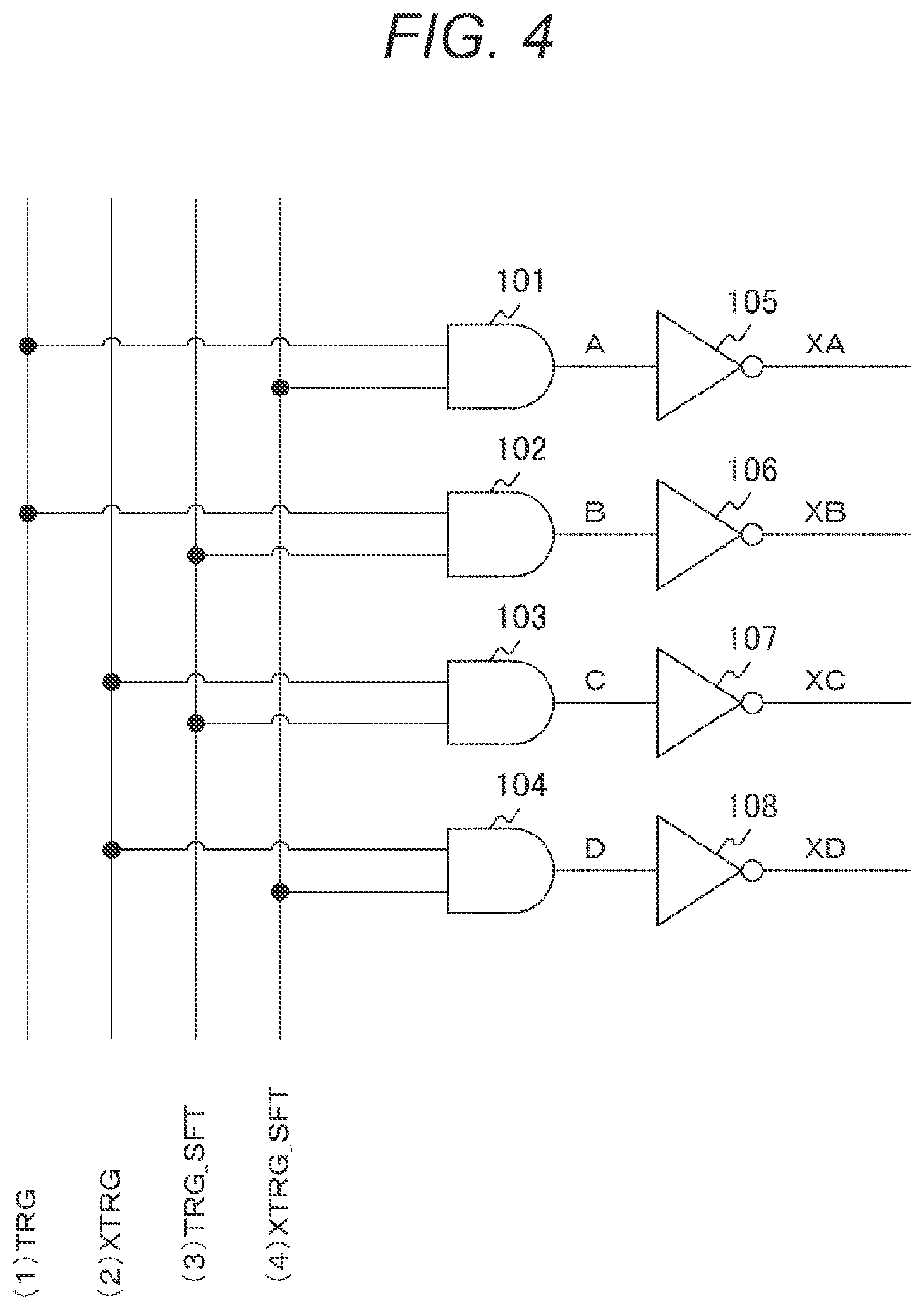 Patent US12120442 Figure 4 – Driver circuit and imaging device
