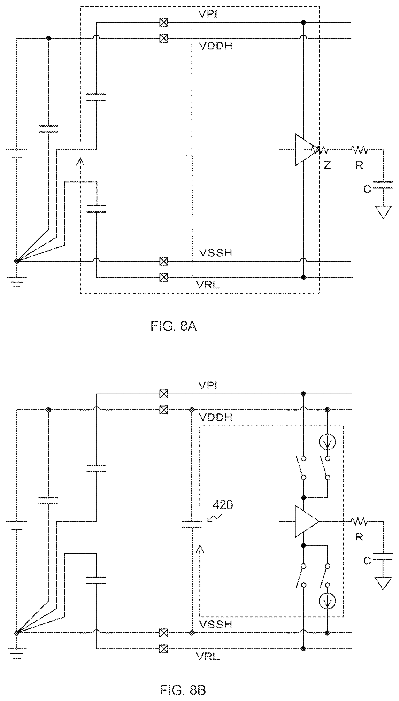 Patent US12120442 Figure 8 – Driver circuit and imaging device