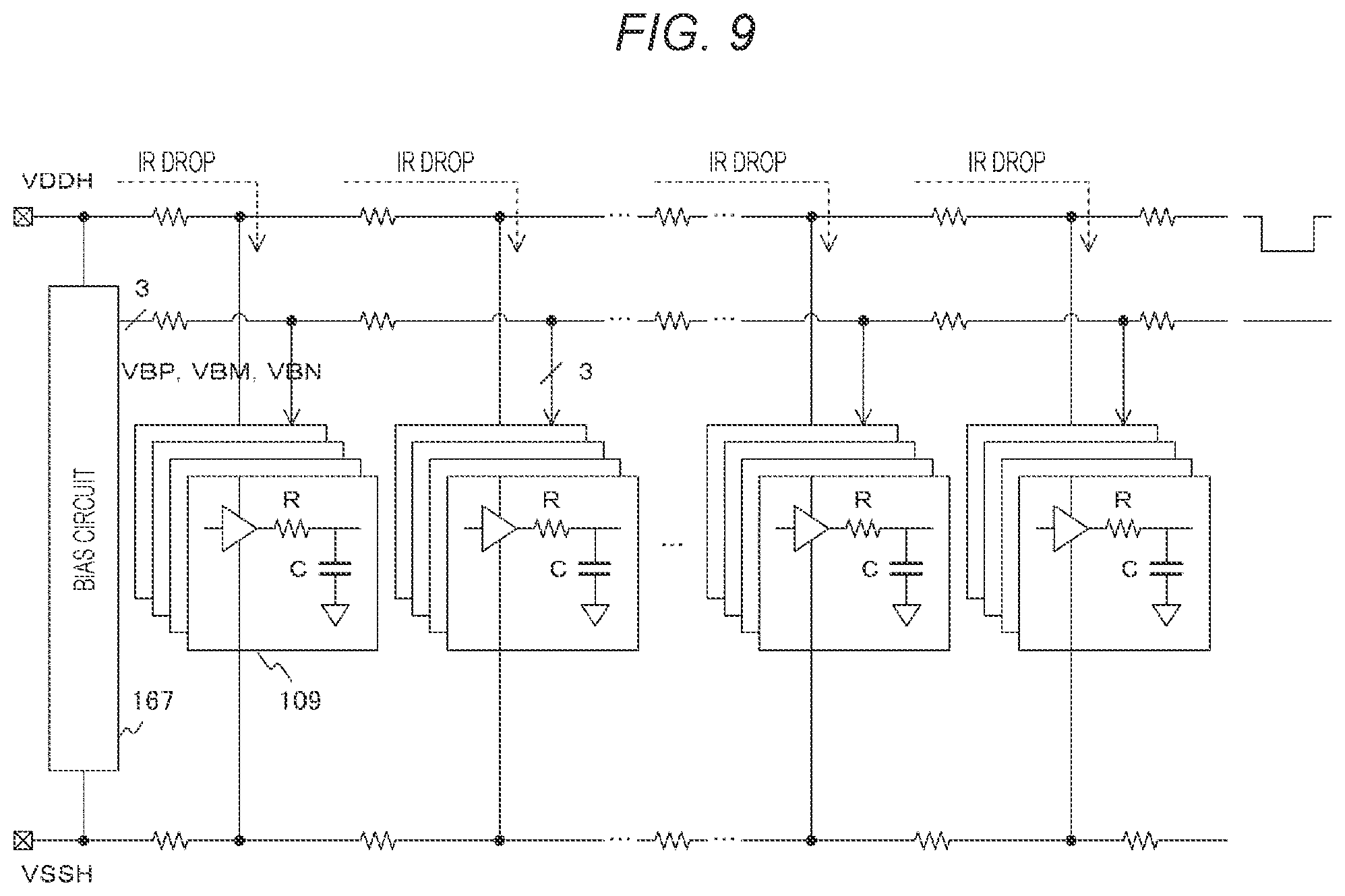 Patent US12120442 Figure 9 – Driver circuit and imaging device