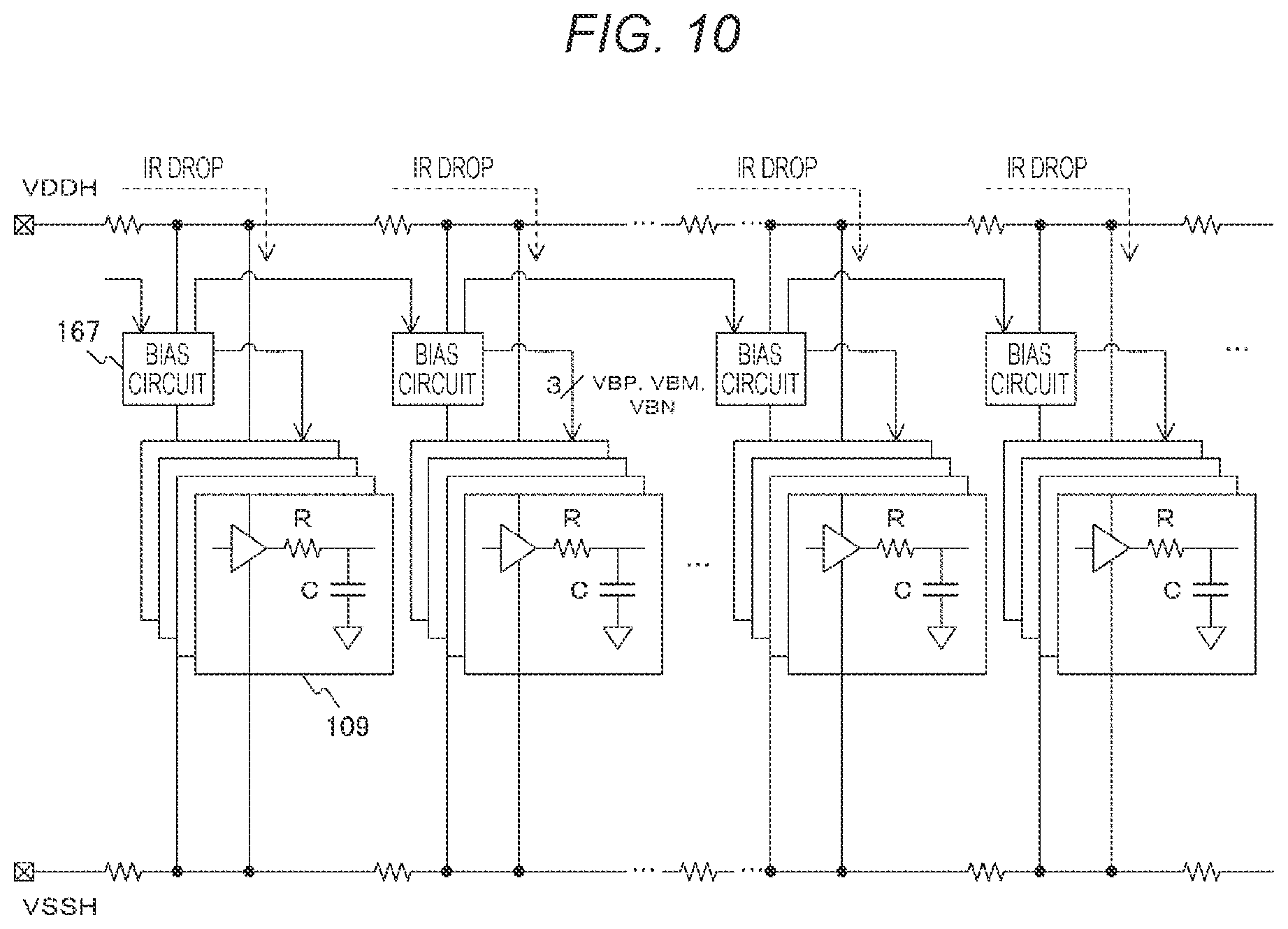 Patent US12120442 Figure 10 – Driver circuit and imaging device