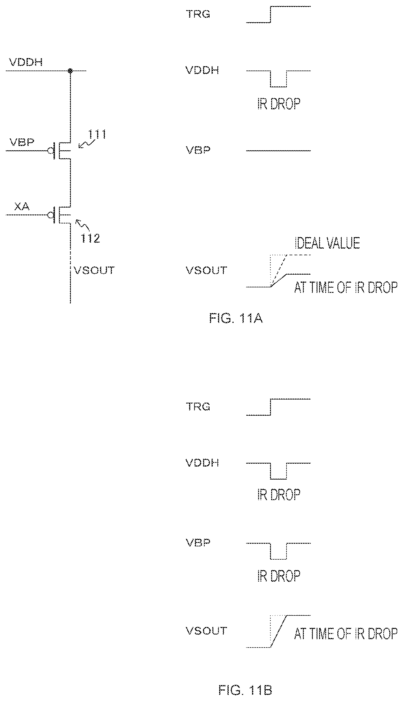 Patent US12120442 Figure 11 – Driver circuit and imaging device