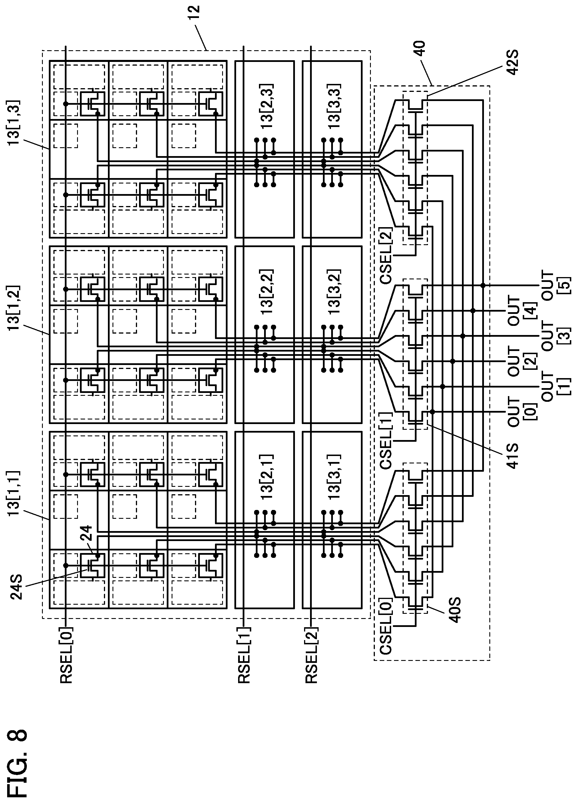 Patent US12120446 Figure 8 – Imaging device and electronic device
