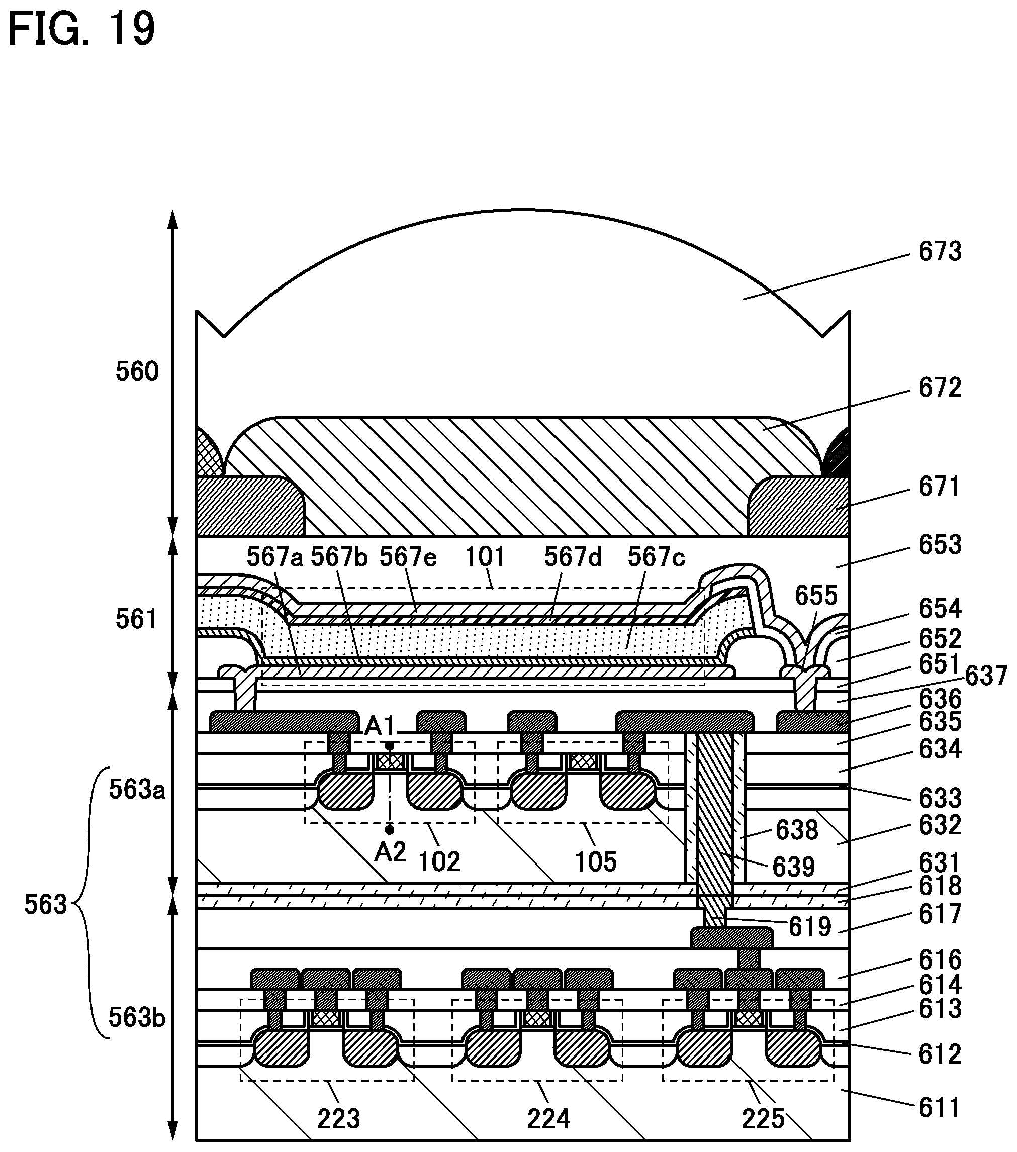Patent US12120446 Figure 19 – Imaging device and electronic device