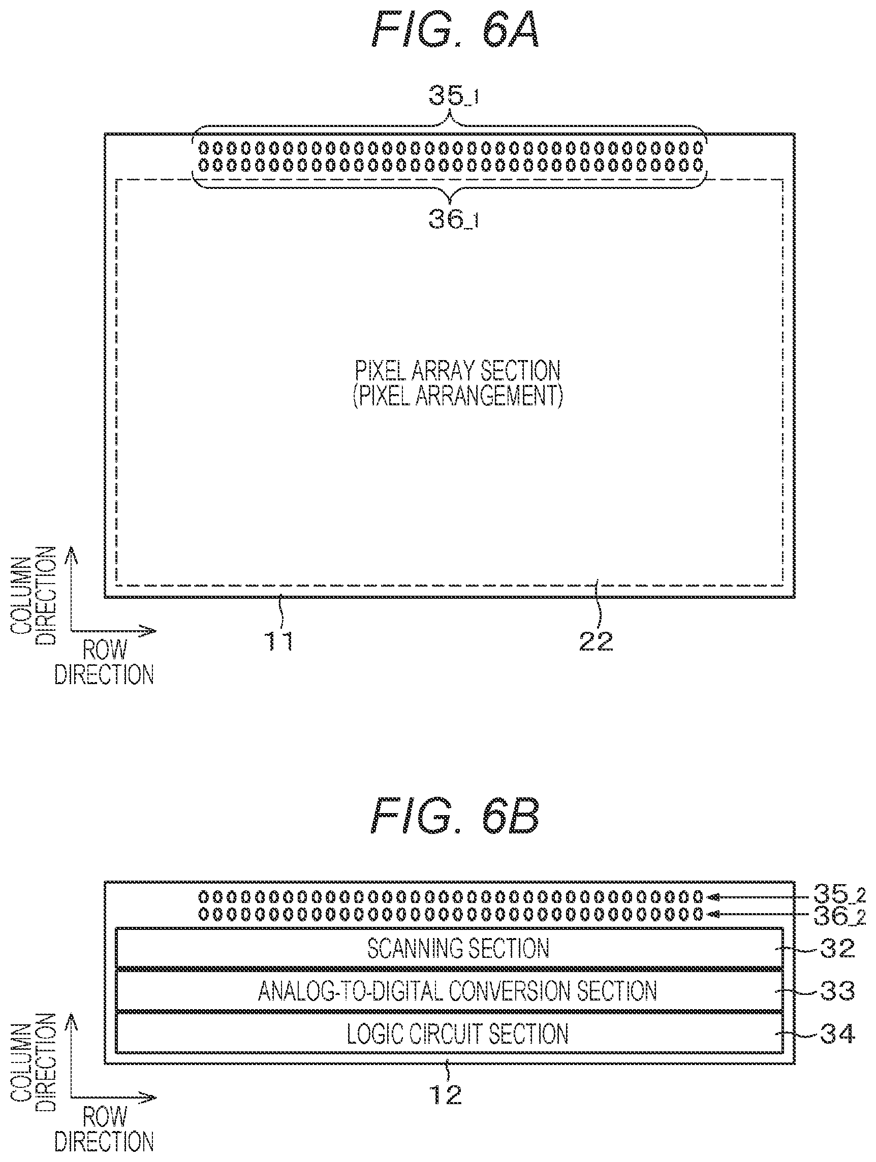 Patent US12120449 Figure 6 – Image capturing device and electronic apparatus with stacked chip structure